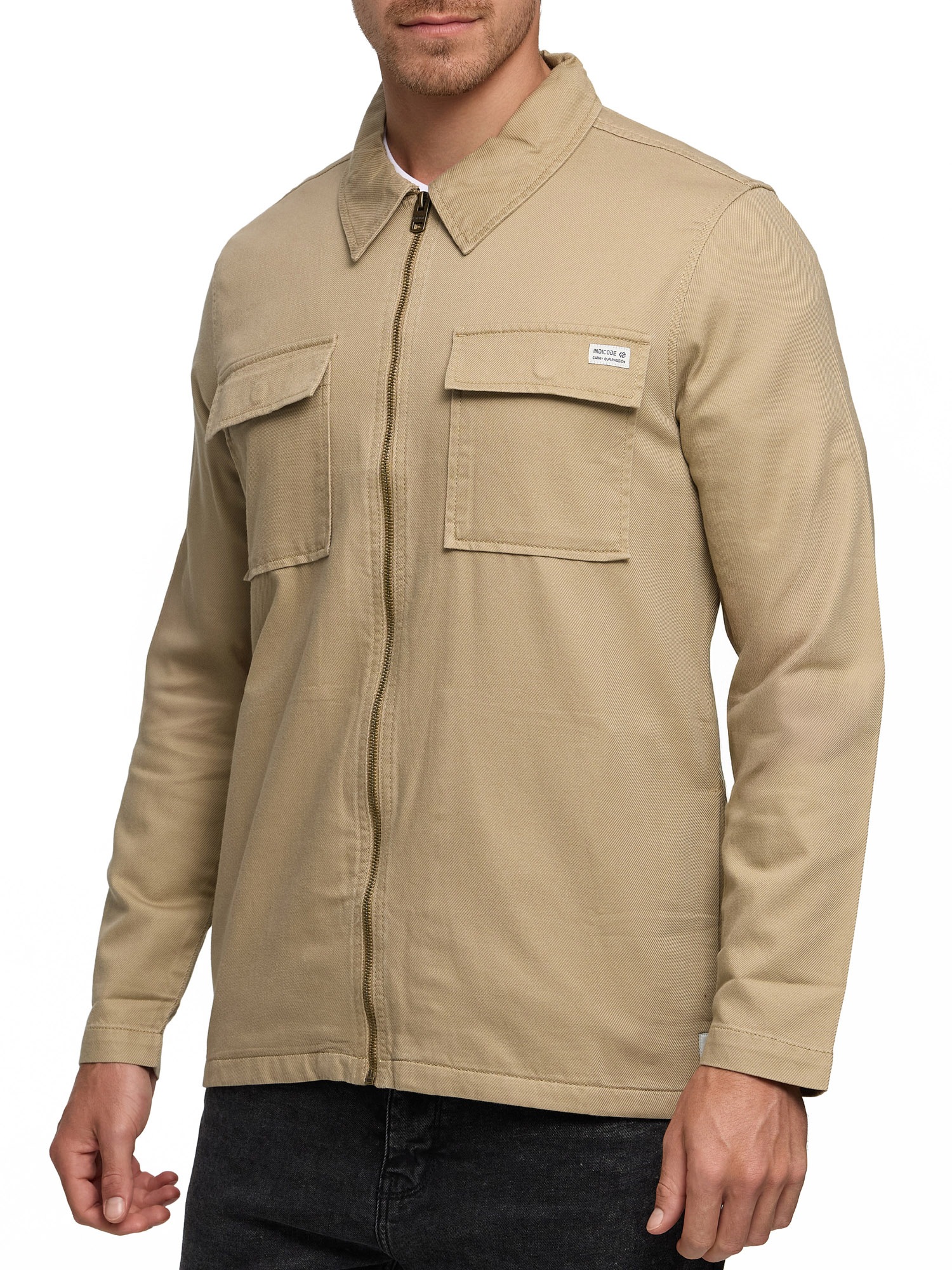 Indicode Langarmhemd »INMelaton Shirt«