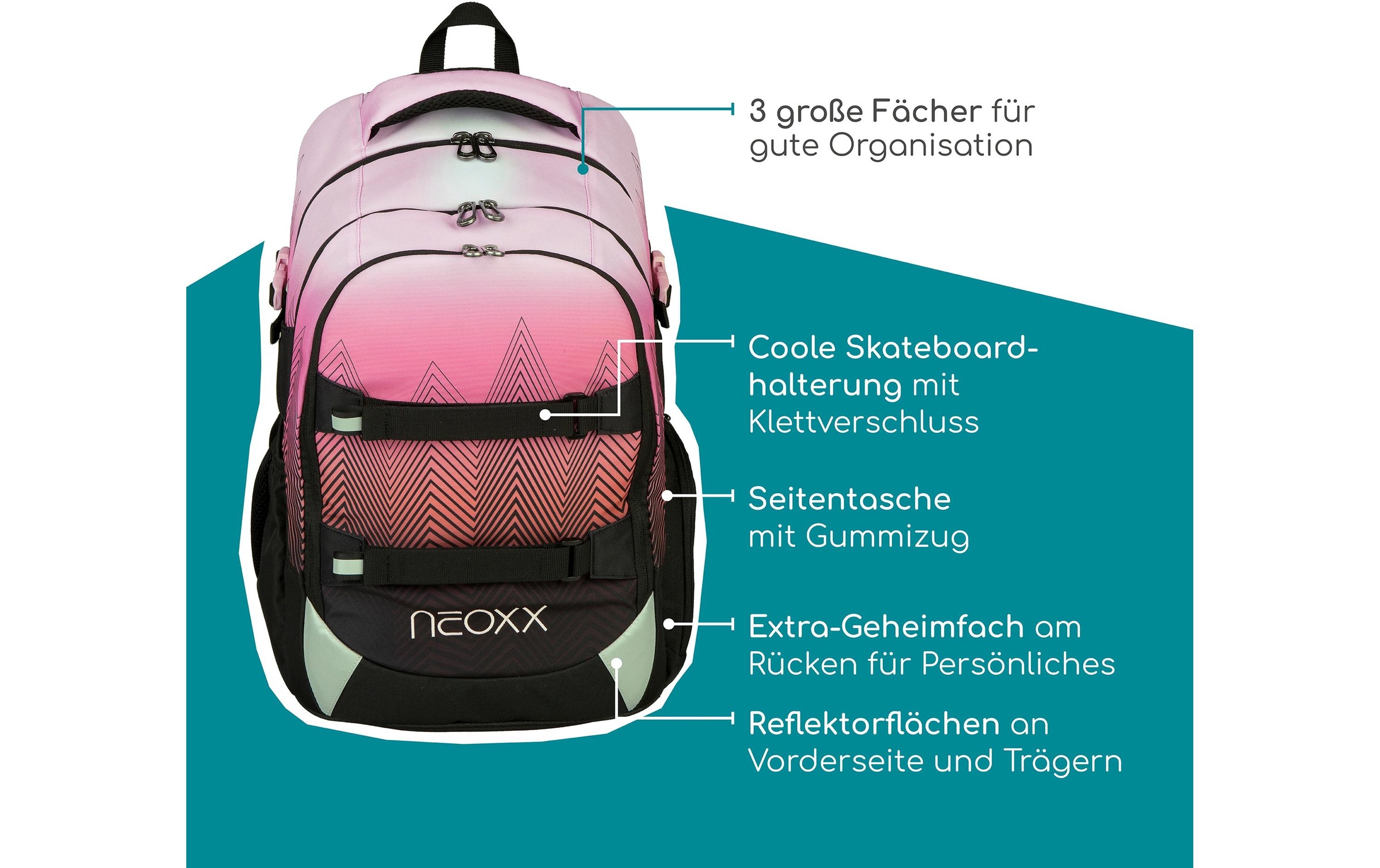 neoxx Schulrucksack »Active Pro«