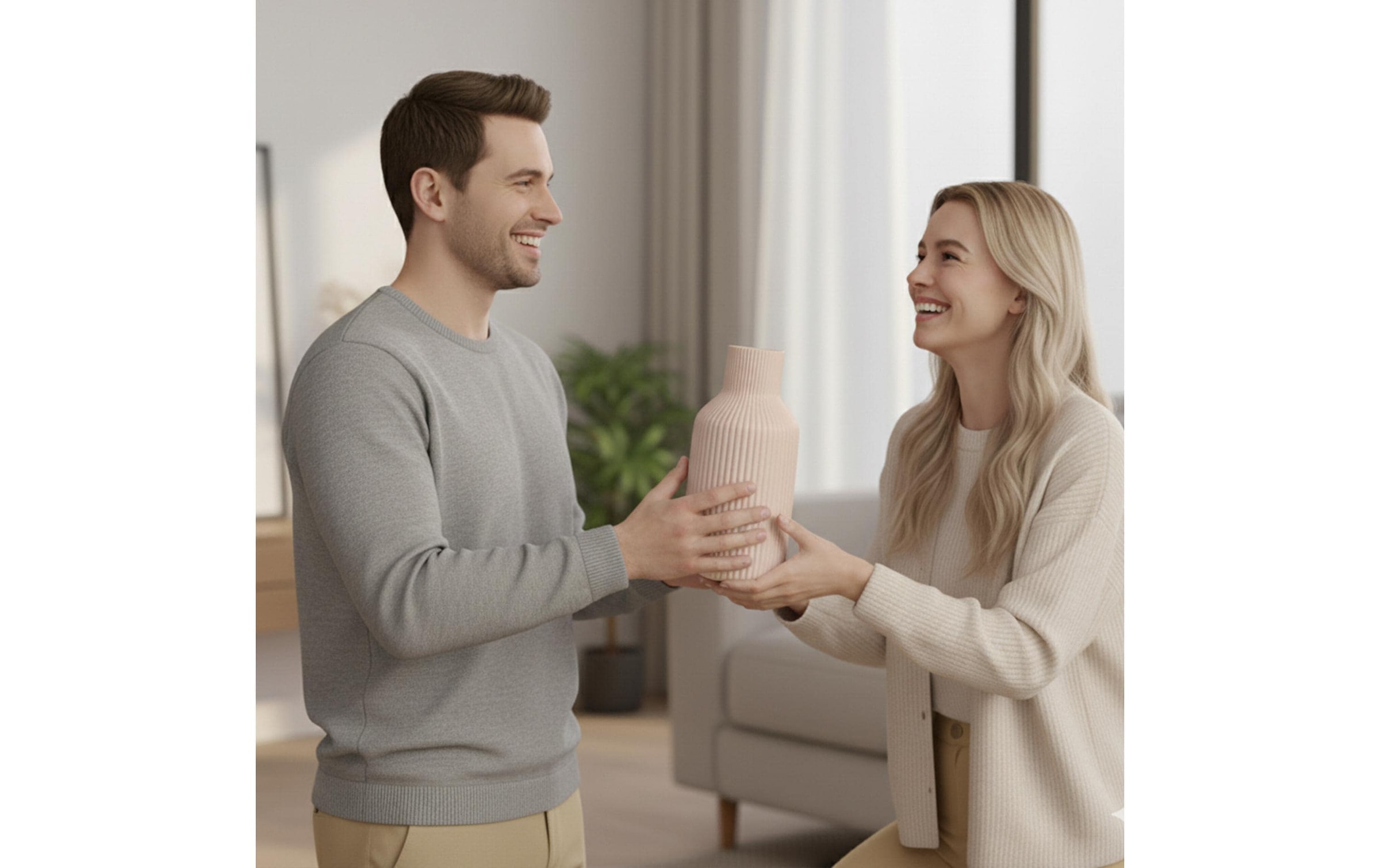 relaxdays Vase décoratif »3er Set«