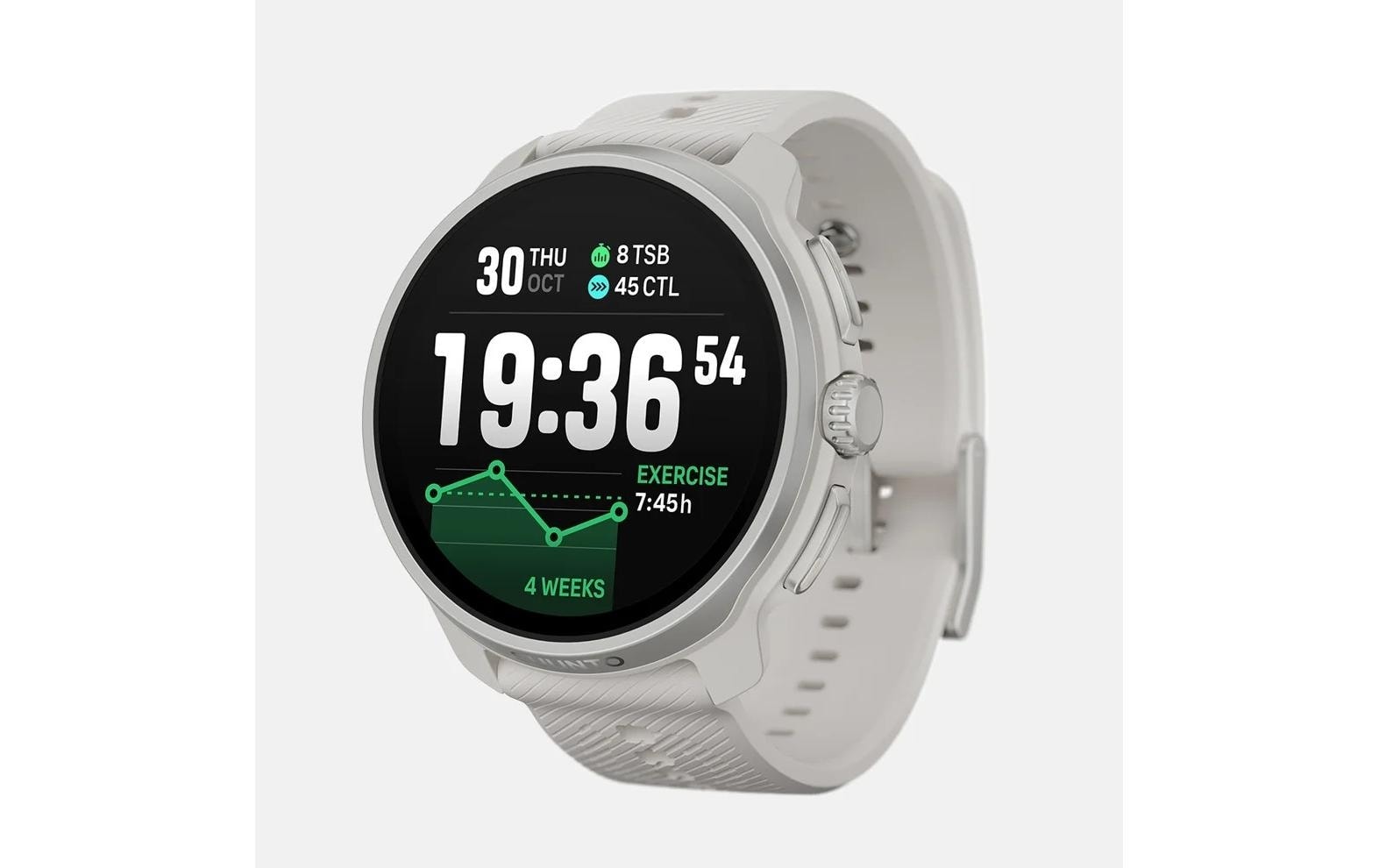 Suunto Fitnessuhr »Race 2 1,5 Zoll, Feather Gray«(/ 1,5 ″)