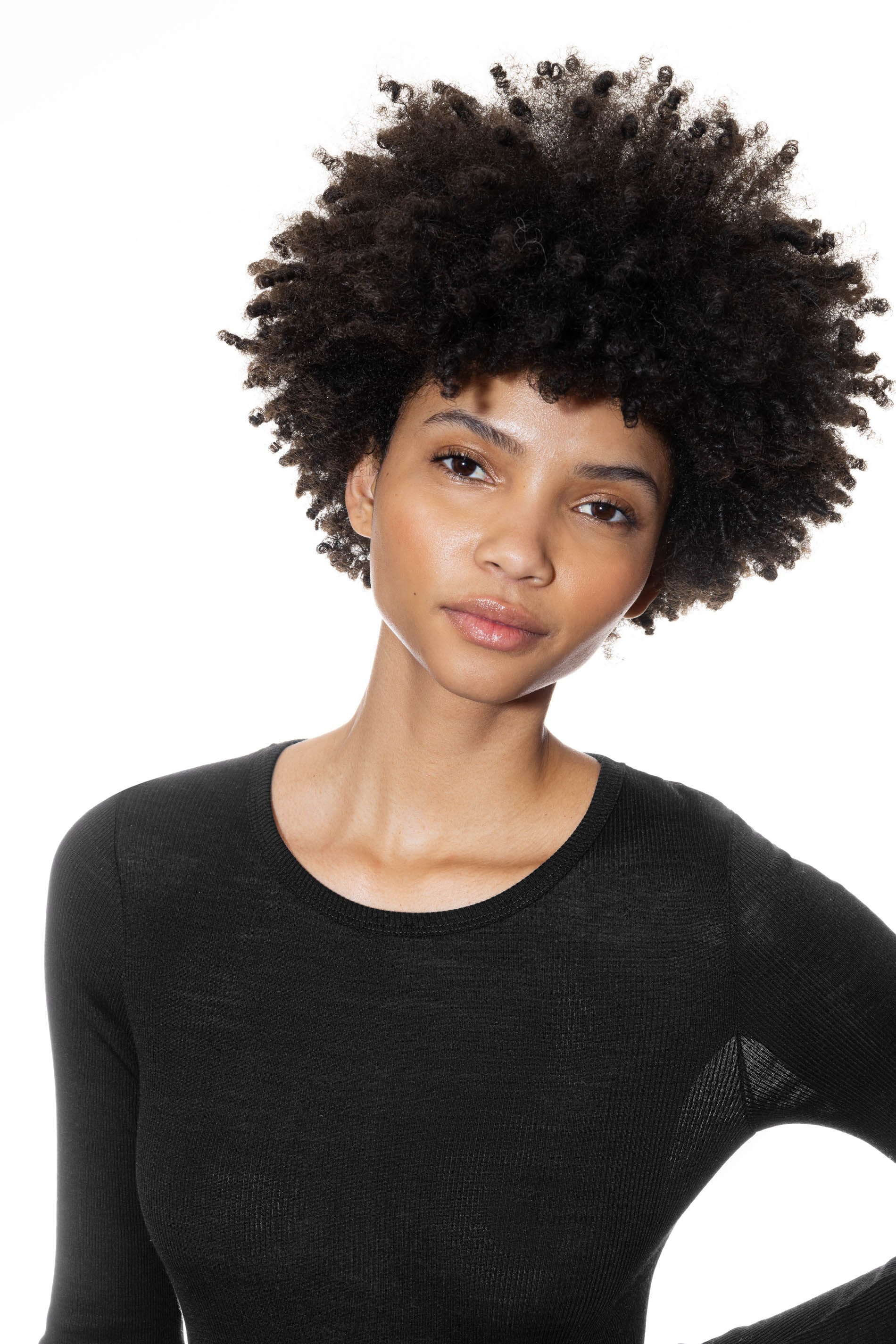 Mey T-shirt à manches longues »Wool Love« schmale Passform, Langarm, Rundhals-Ausschnitt, Merino-Schurwolle