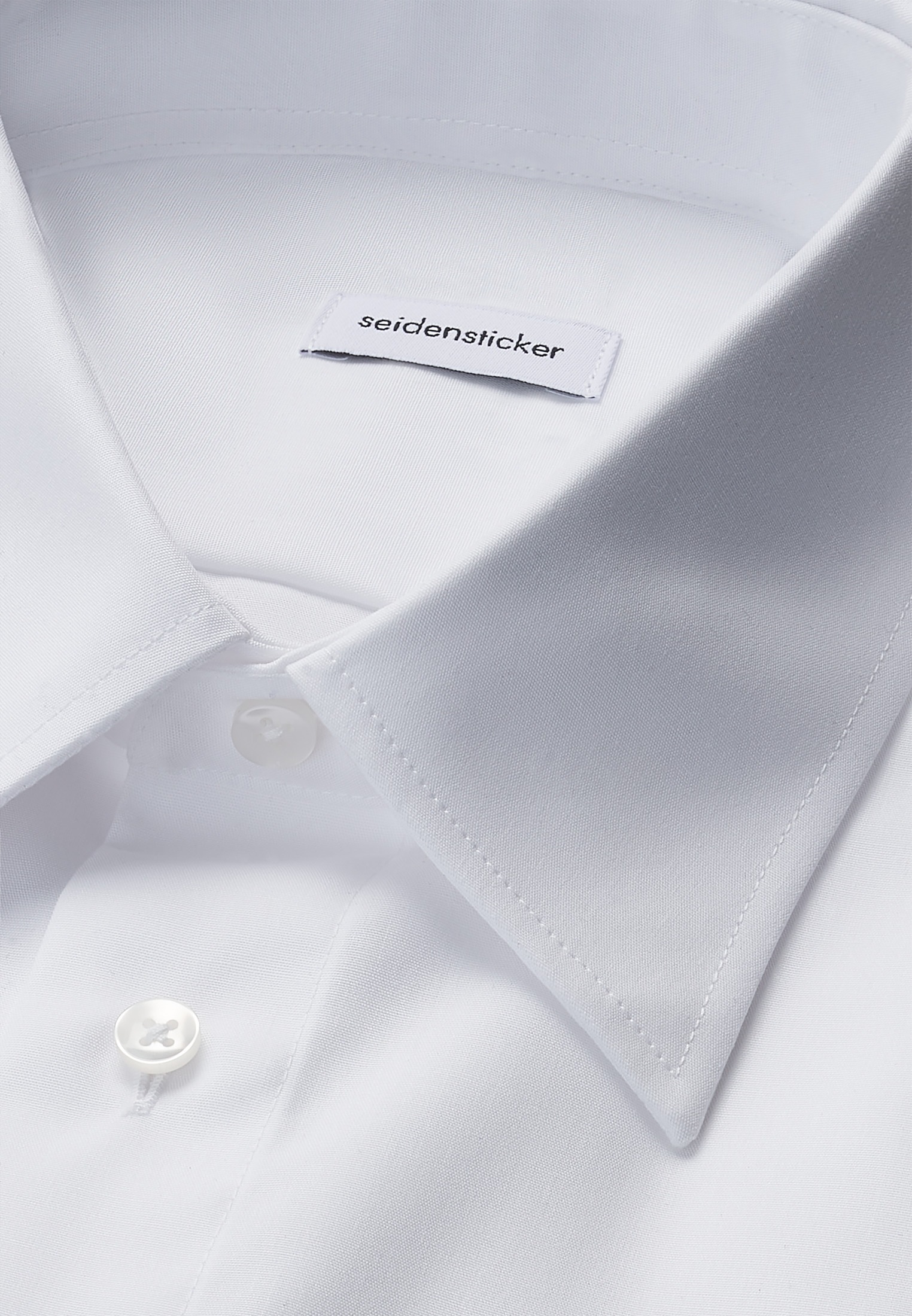 seidensticker Chemise de pilote »Pilotenhemd« col Kent 1/2 Regular uni