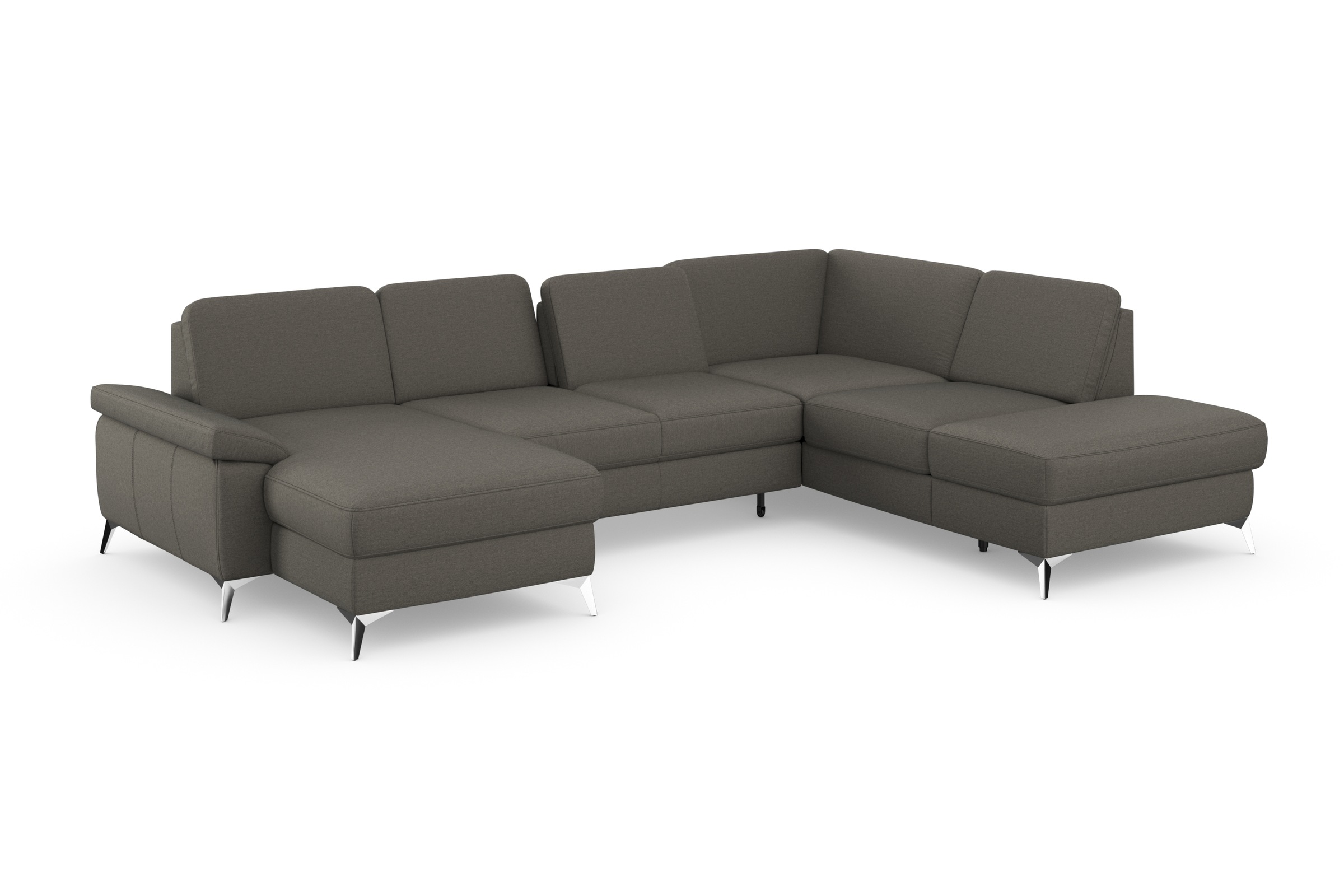 sit&more Paysage de salon »Padua U-Form« inklusive Sitztiefenverstellung, Armteilfunktion und Federkern