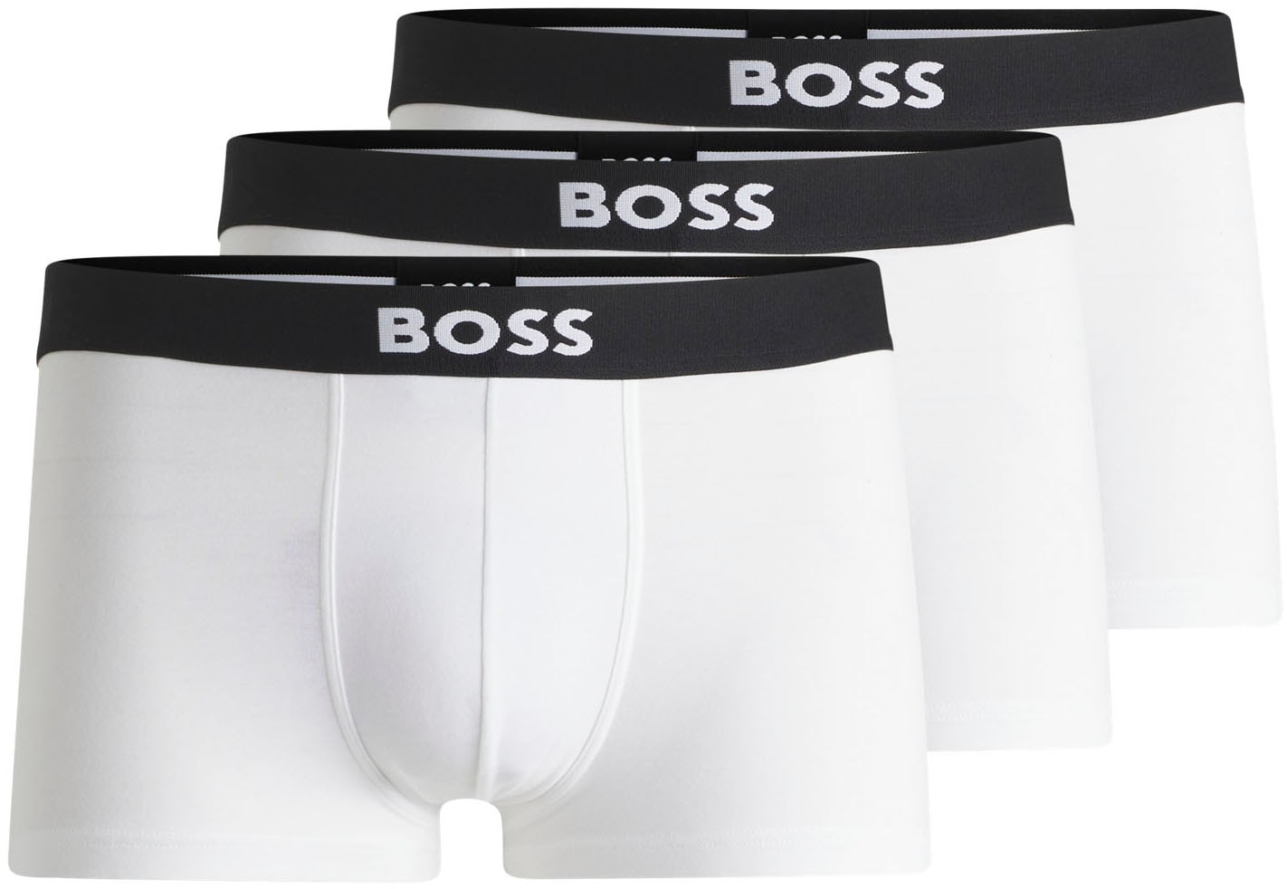 BOSS Trunk »3P Trunk BOSS ONE« mit unifarbenen Bund