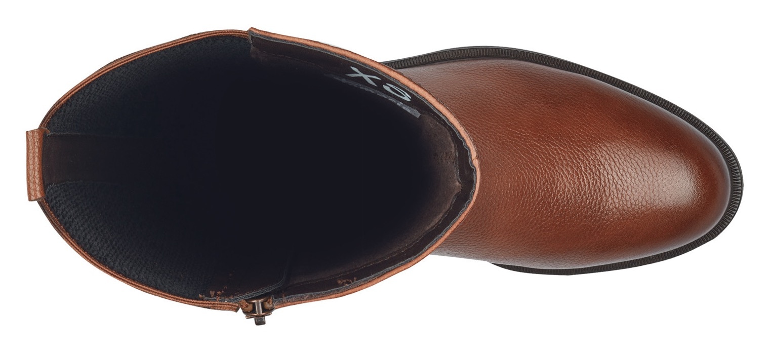 Tamaris Stiefel  Blockabsatz, Langschaftstiefel mit XS-Schaft und Stretchfunktion