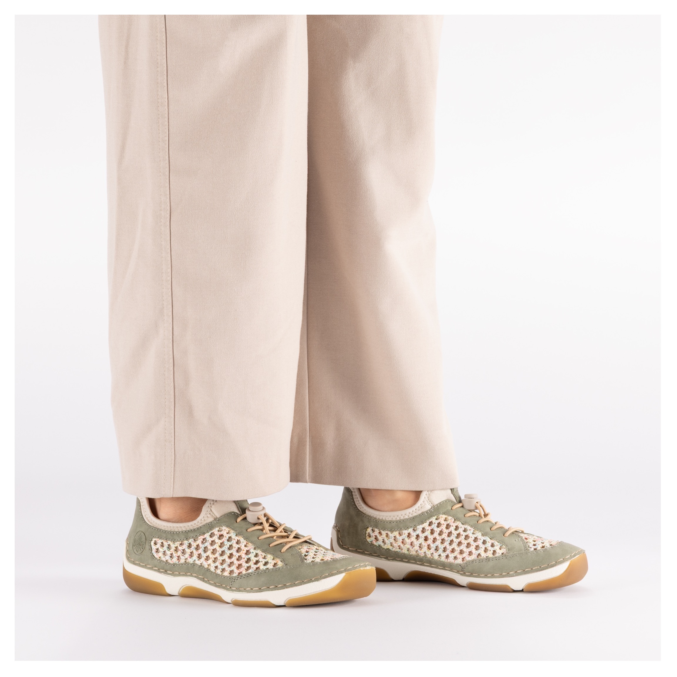 Rieker Baskets slip-on  Slipper, sneaker de loisir, chaussure basse avec fermeture rapide