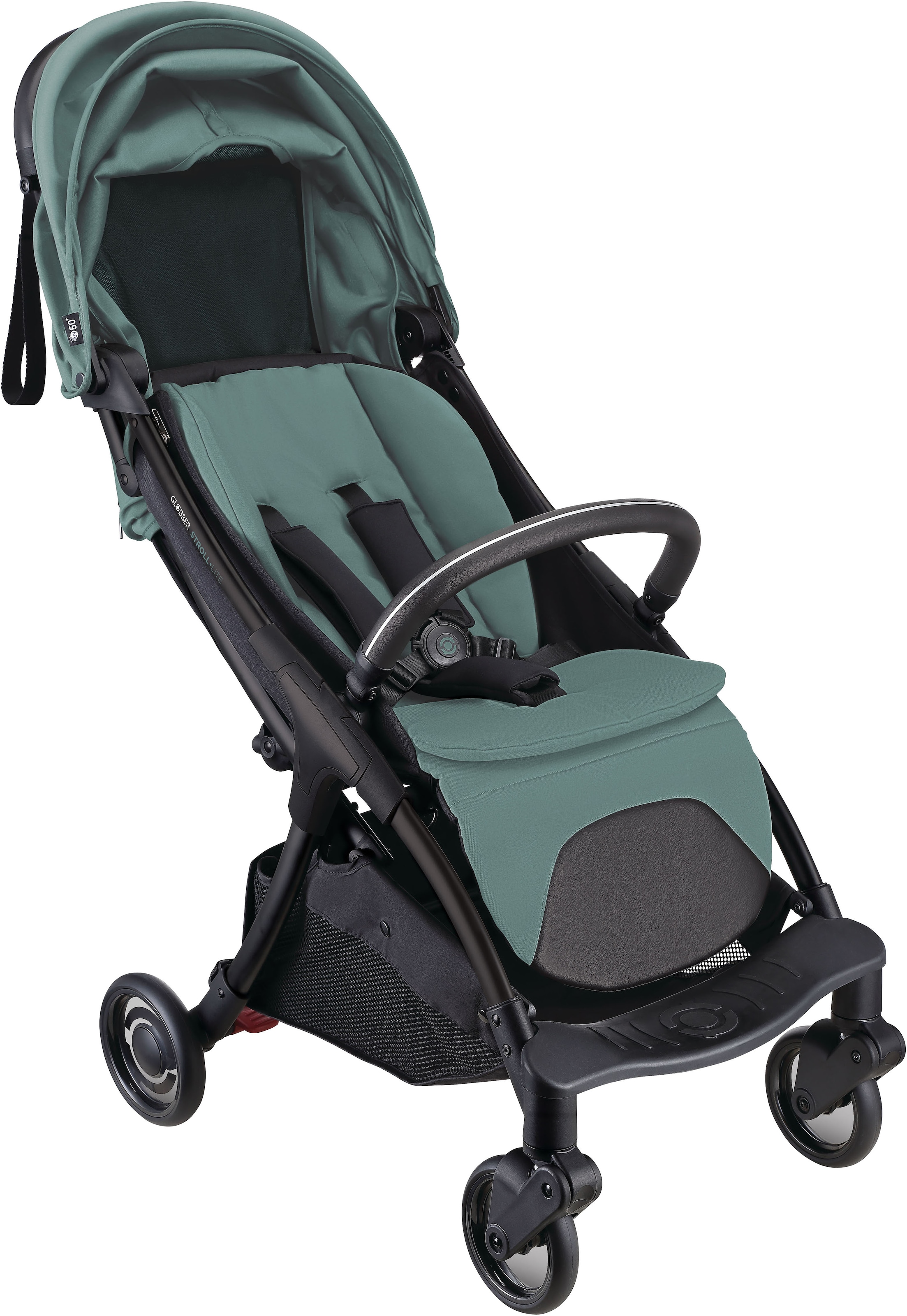 Globber Poussette pour enfants »STROLL LITE« 22 kilos mit 1-Hand-Falt-Automatik, Reisebuggy