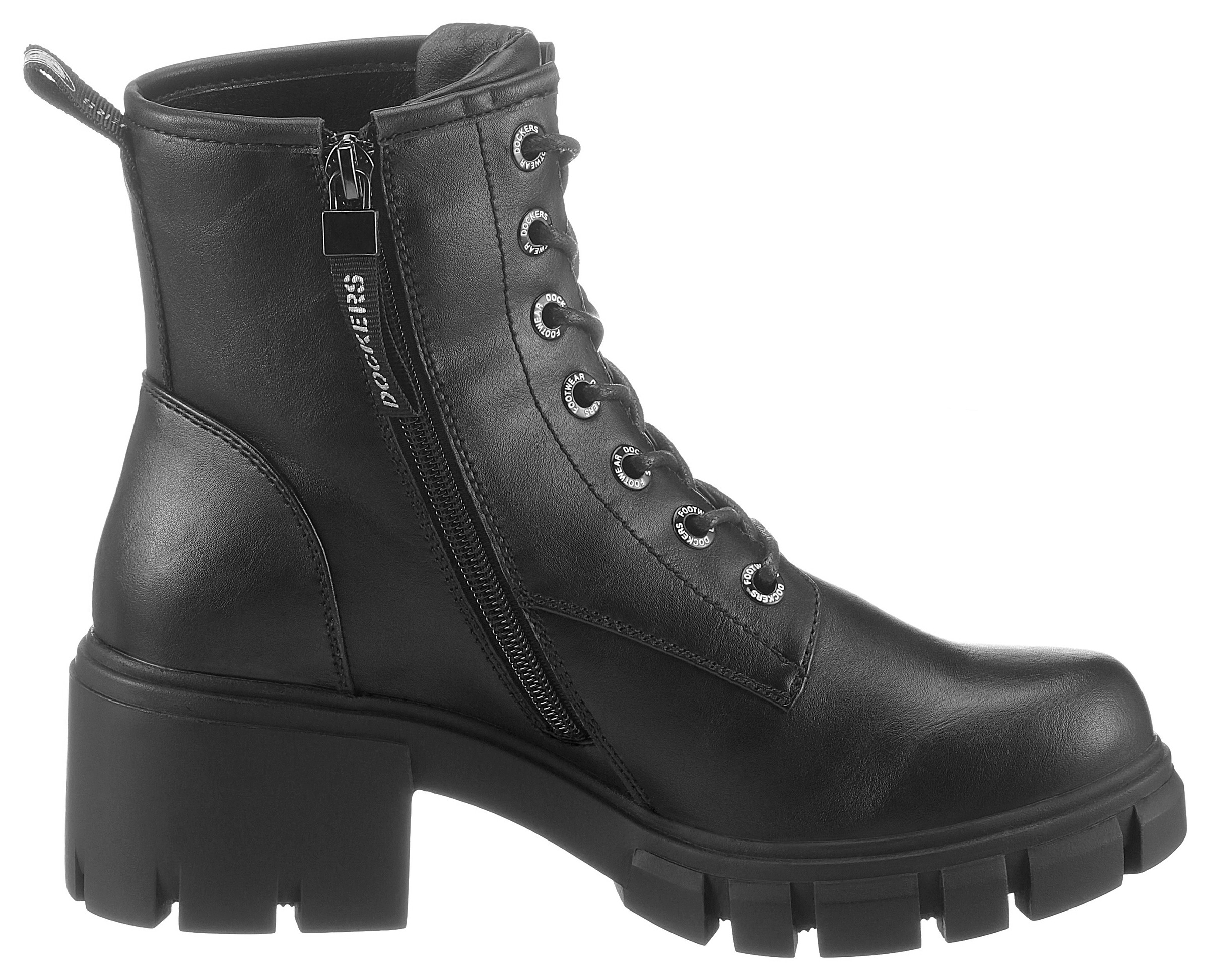 Dockers by Gerli Schnürboots  mit Reissverschluss