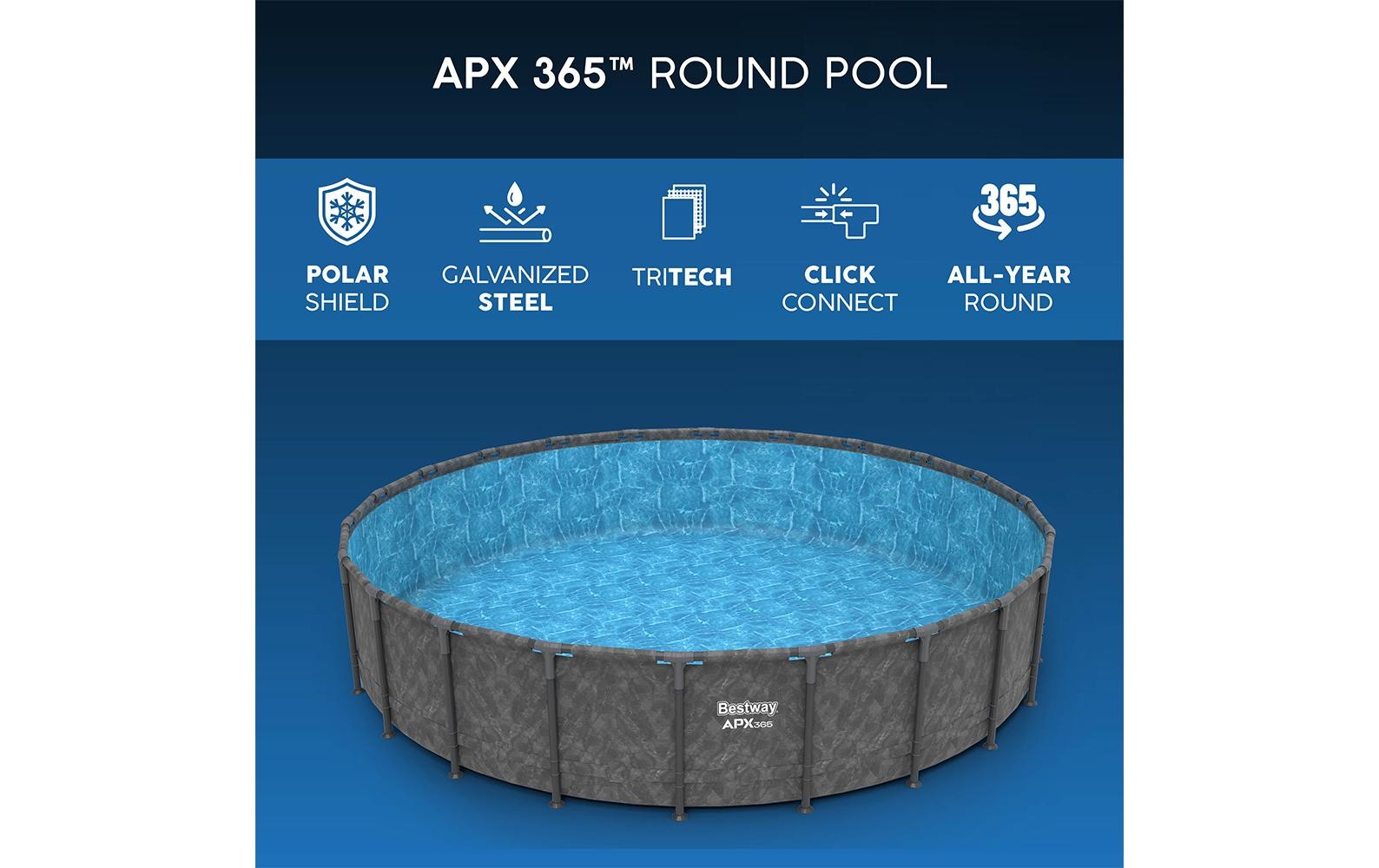 Bestway Framepool »APX365 610 x 132 cm«