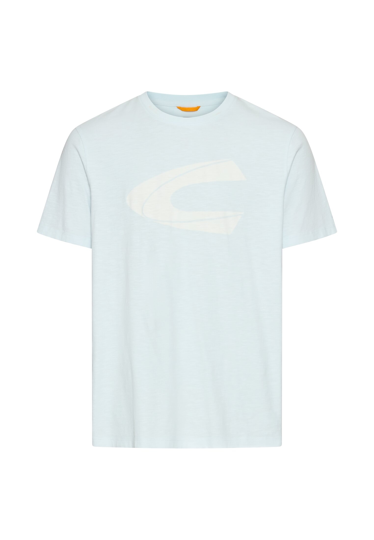 camel active Shirt à col rond t-shirt d'été avec impression frontale