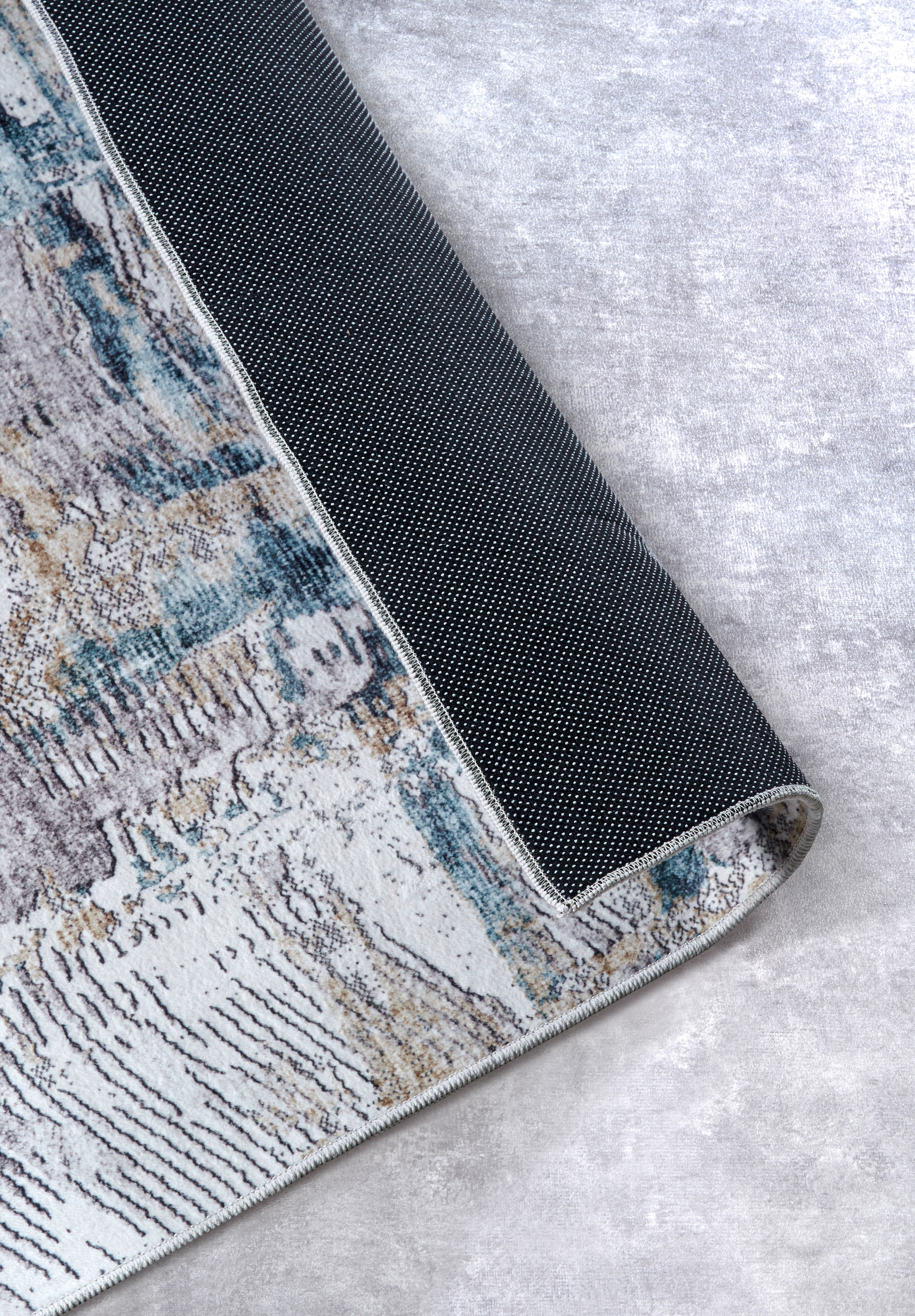 ELLE DECORATION Tapis »Malard« Rectangulaire 5 mm Höhe Kurzflor, Anti Rutsch, Vintage, Modern, Wohnzimmer, Flur