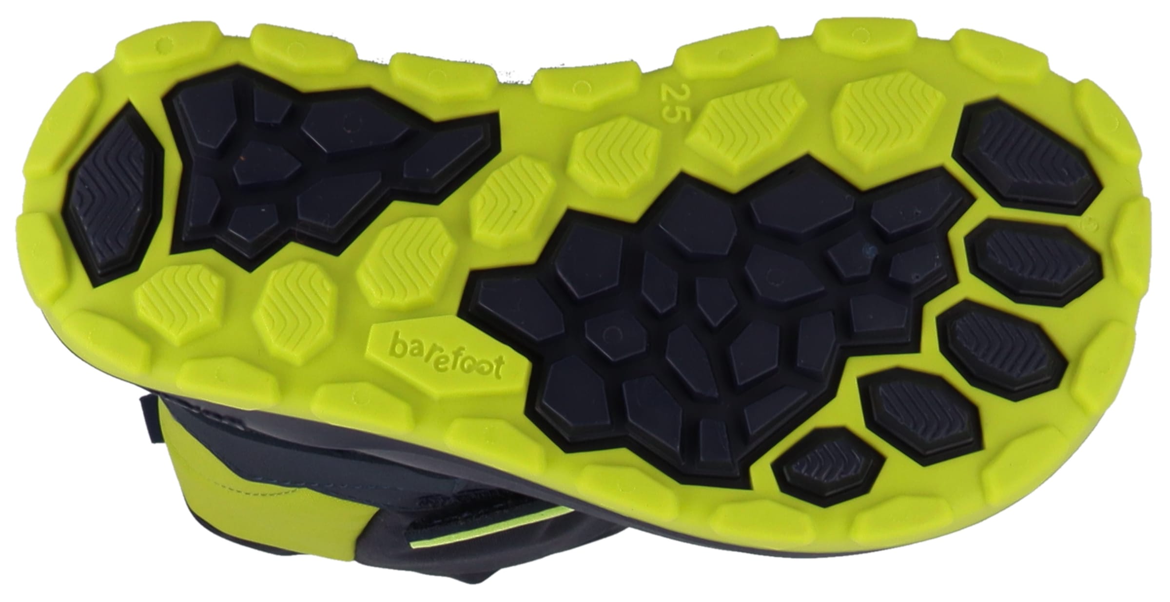 Lurchi Barfussschuh »Jan Barefoot«  Barfussschuh, Klettboots mit Warmfutter, Grössenschablone zum Download