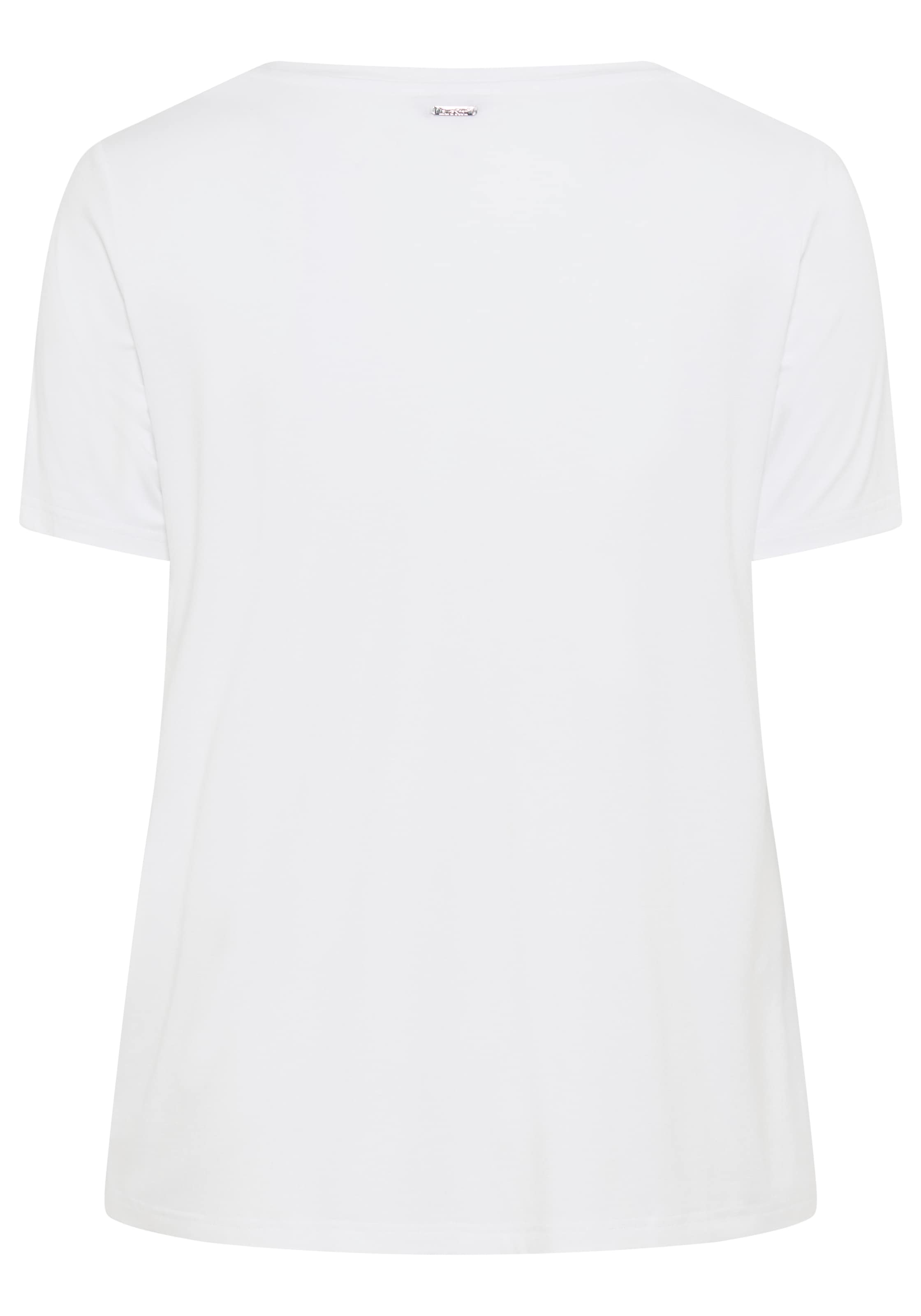 Laura Scott CURVE T-shirt mit V-Ausschnitt aus fliessender Viskose - GROSSE GRÖSSE