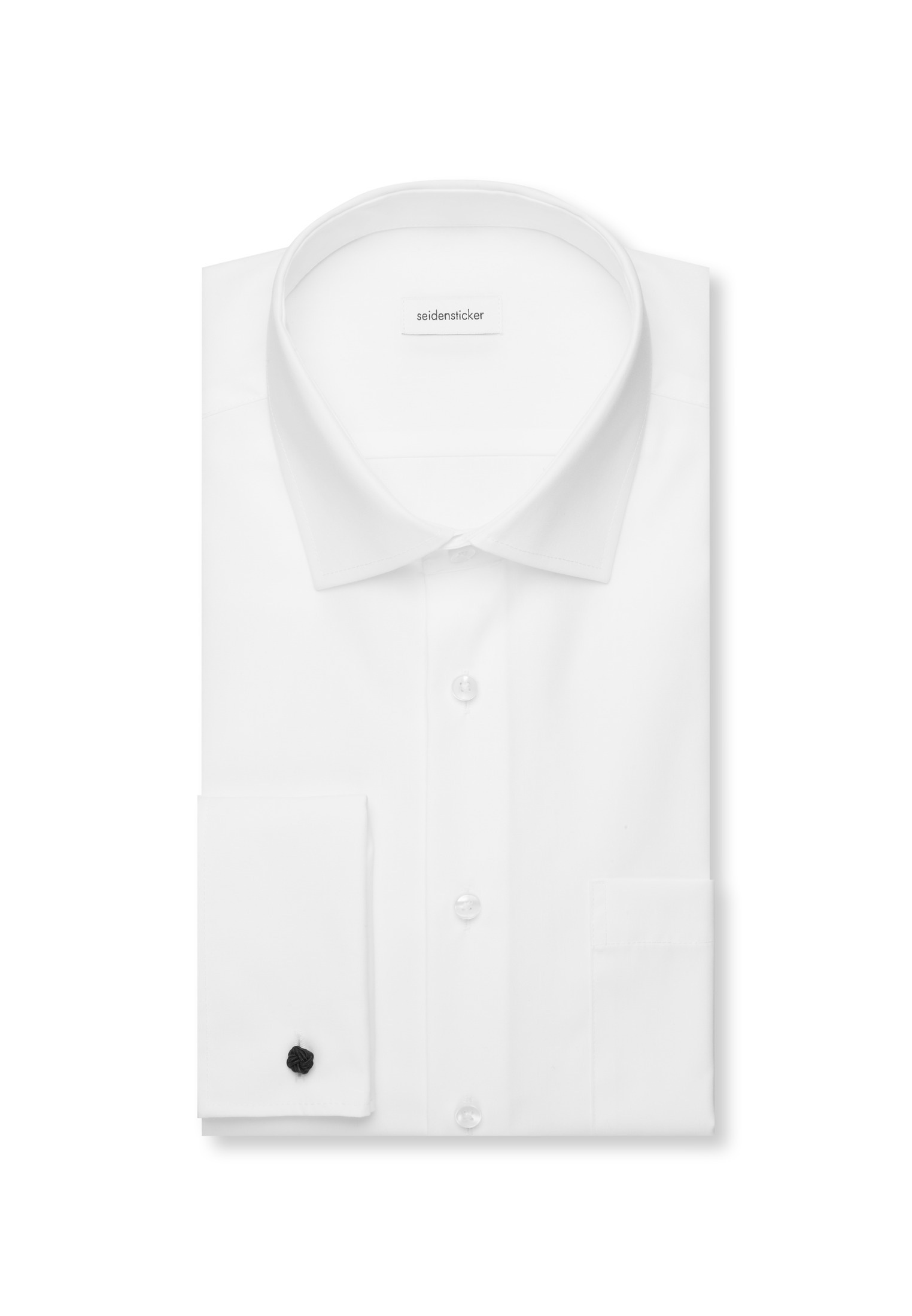 seidensticker Chemise d'affaires »Schwarze Rose« Regular 1/1 Kentkragen Uni