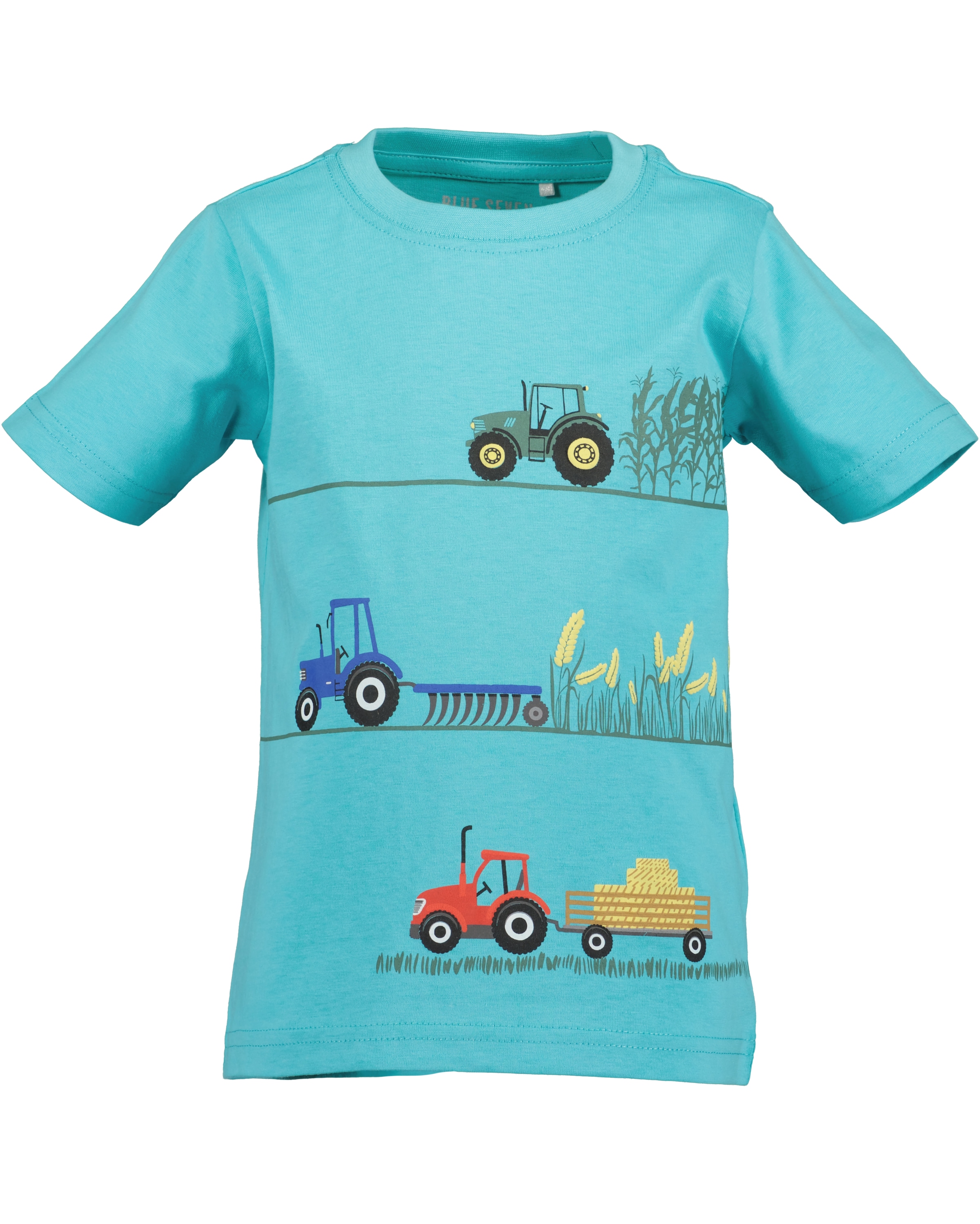 Blue Seven T-shirt Packung, 2 pièces bequeme Passform, ohne Verschluss, kurze Ärmel