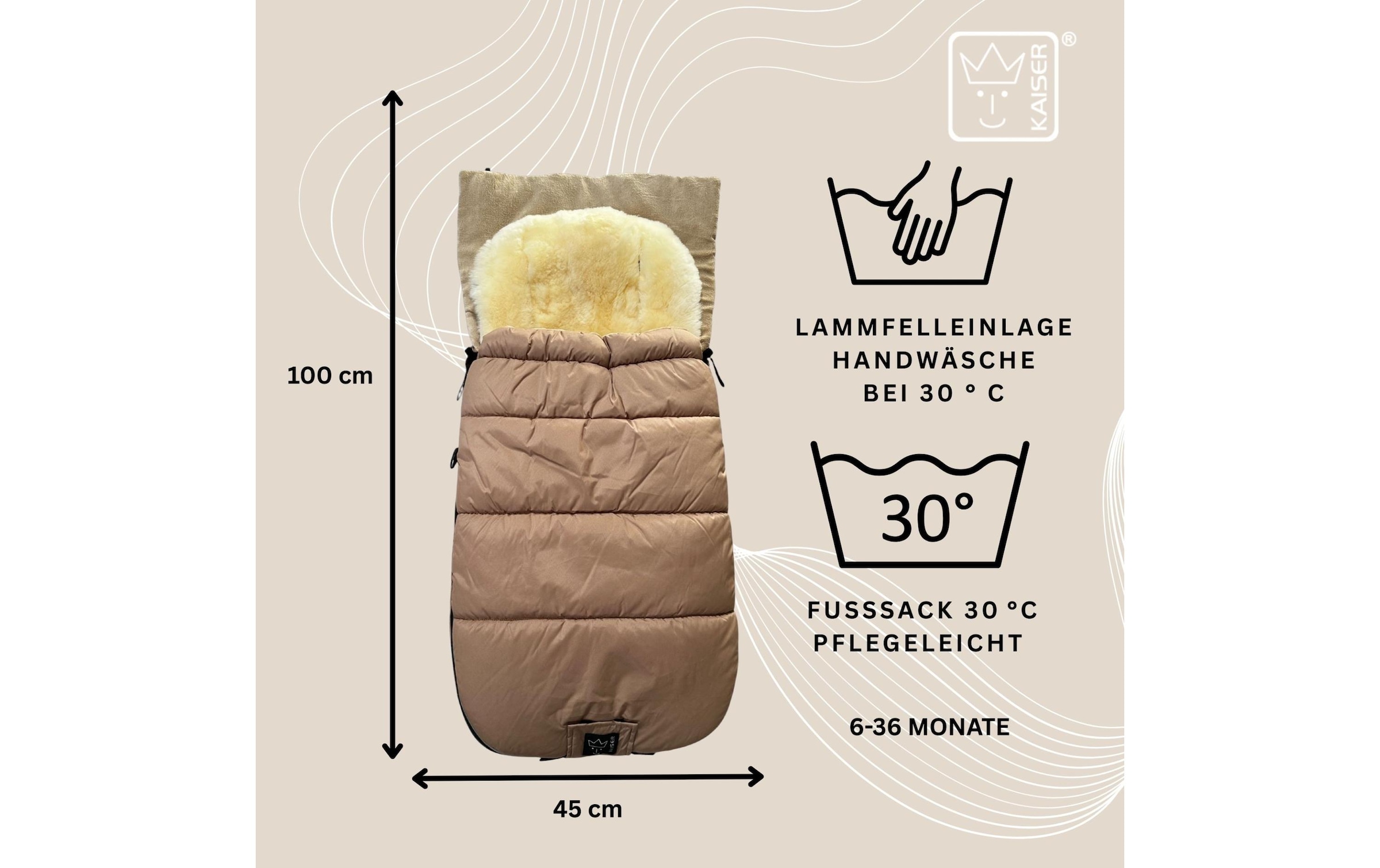 Kaiser Fusssack »Sheep«