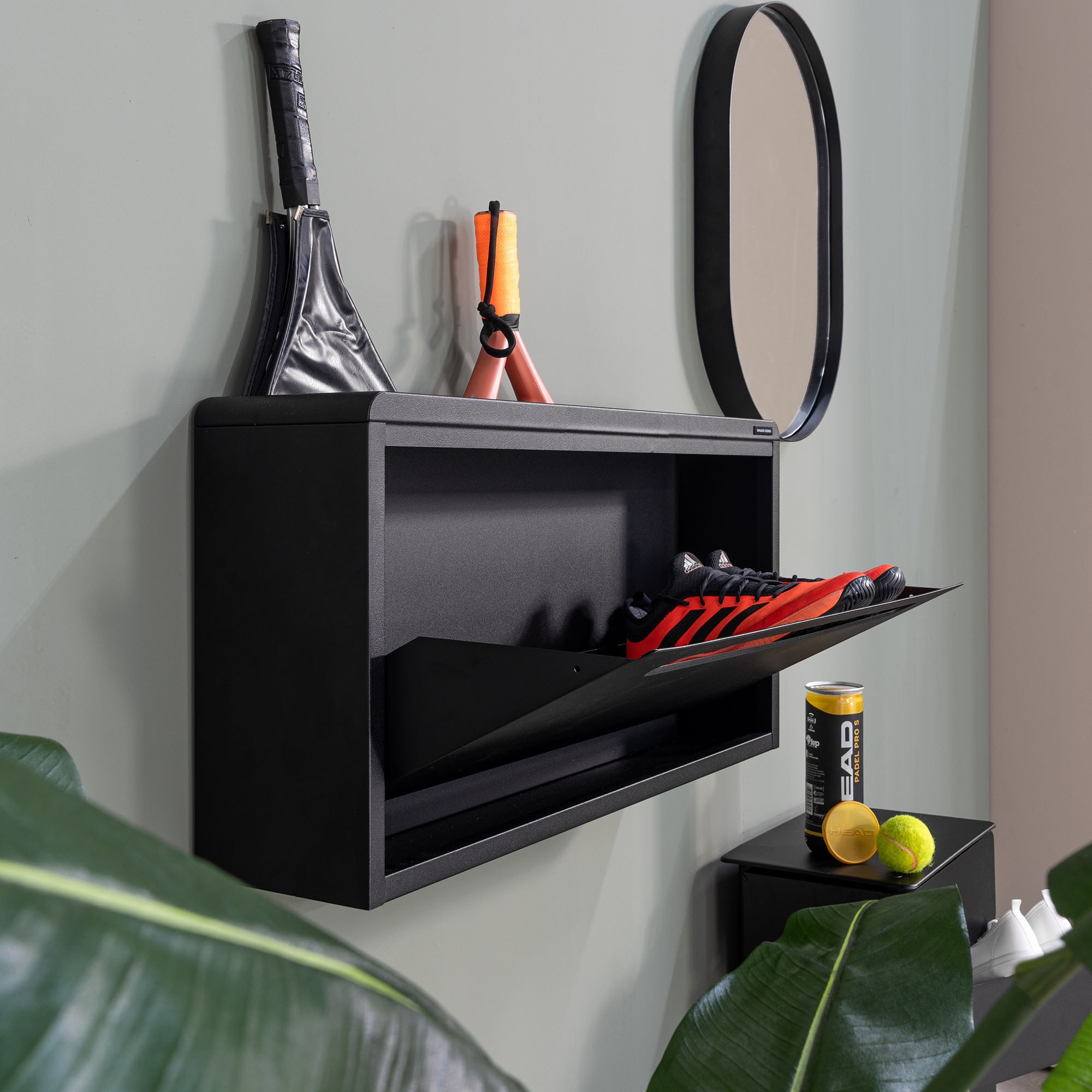 Spinder Design Armoire à chaussures »SPORTIVA« armoire à chaussures en acier pour chaussures de sport et accessoires