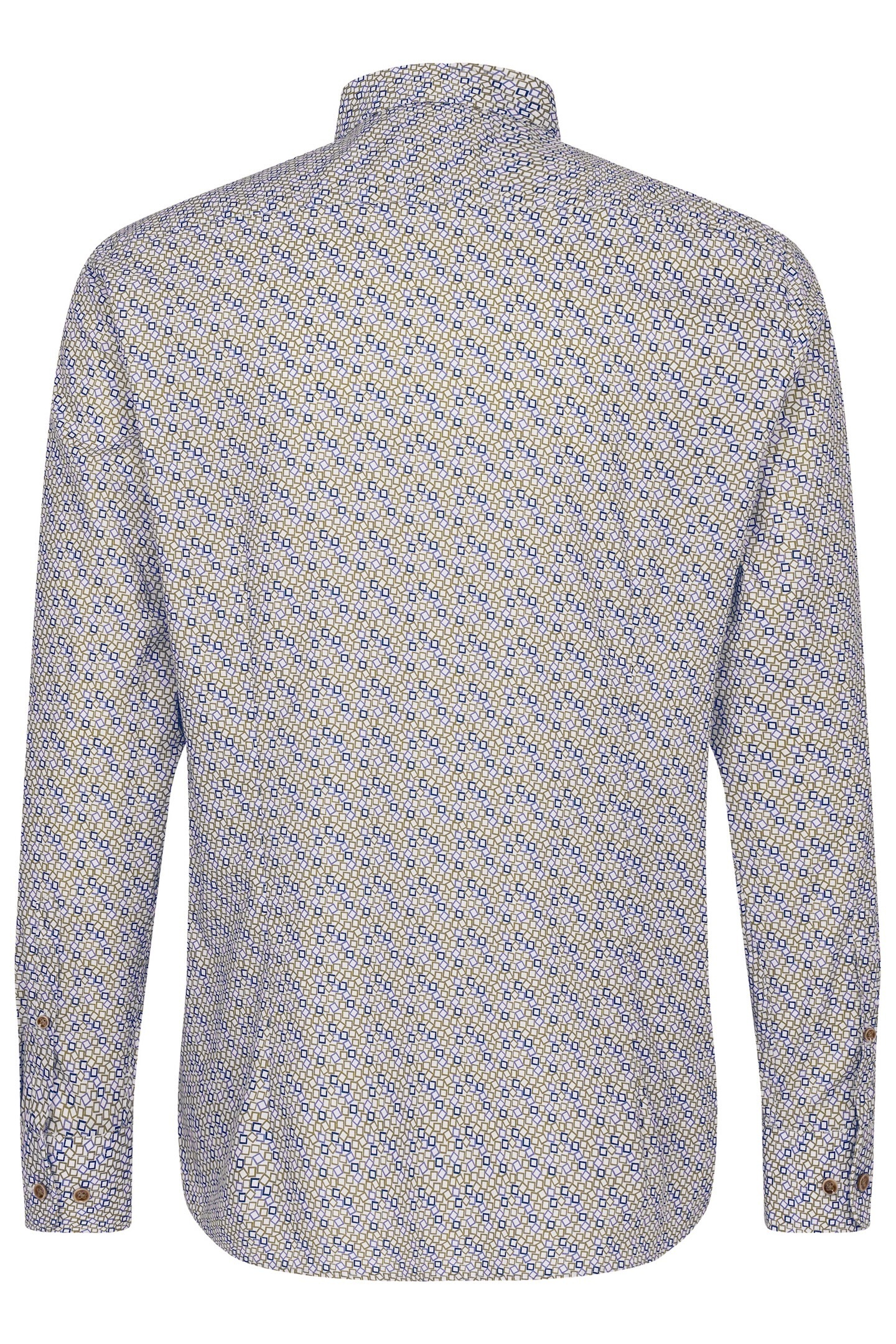 bugatti Chemise à manches longues mit Button-Down-Kragen