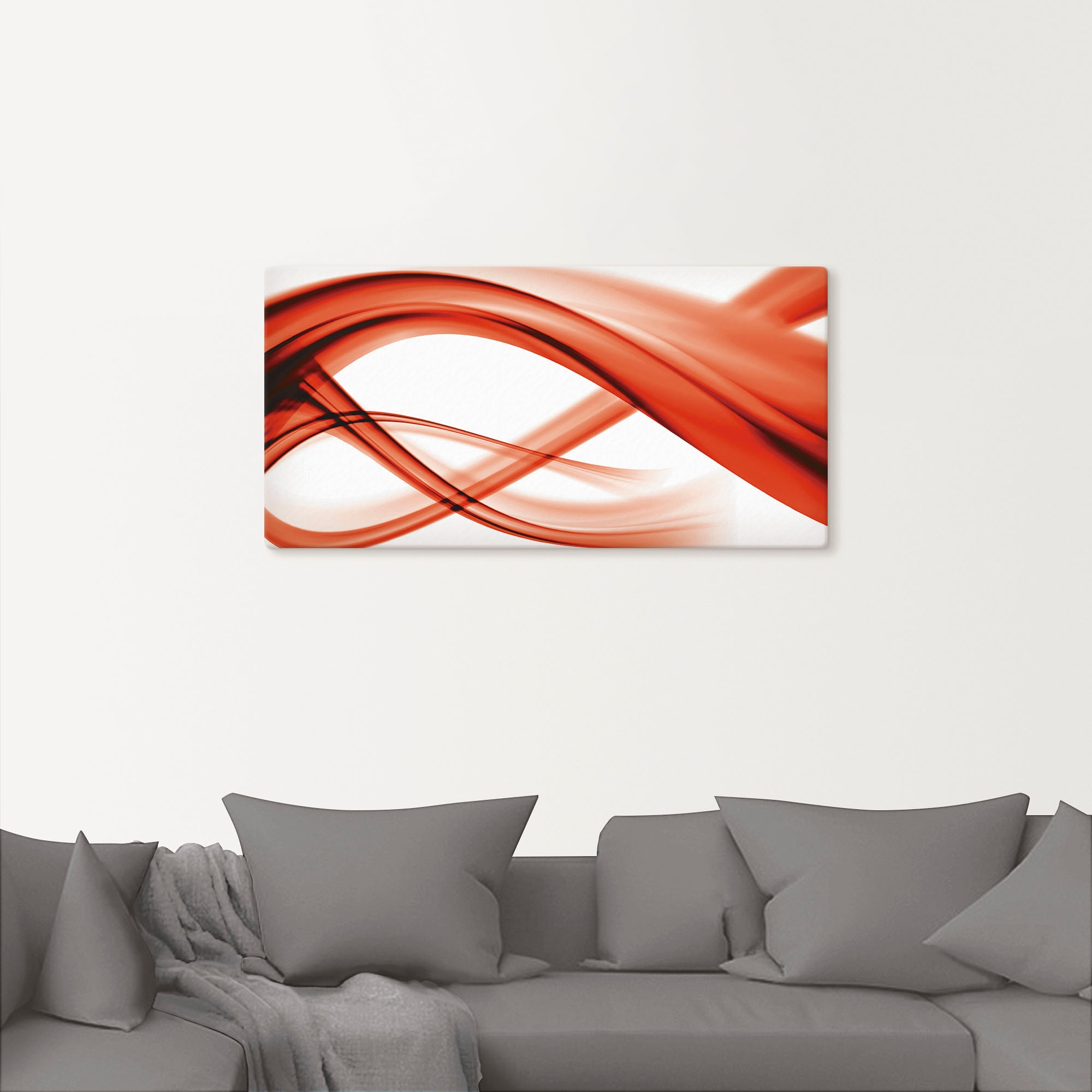 Artland Leinwandbild »Abstrakte Komposition« Gegenstandslos 1 Stk. tlg. auf Holzrahmen gespannt