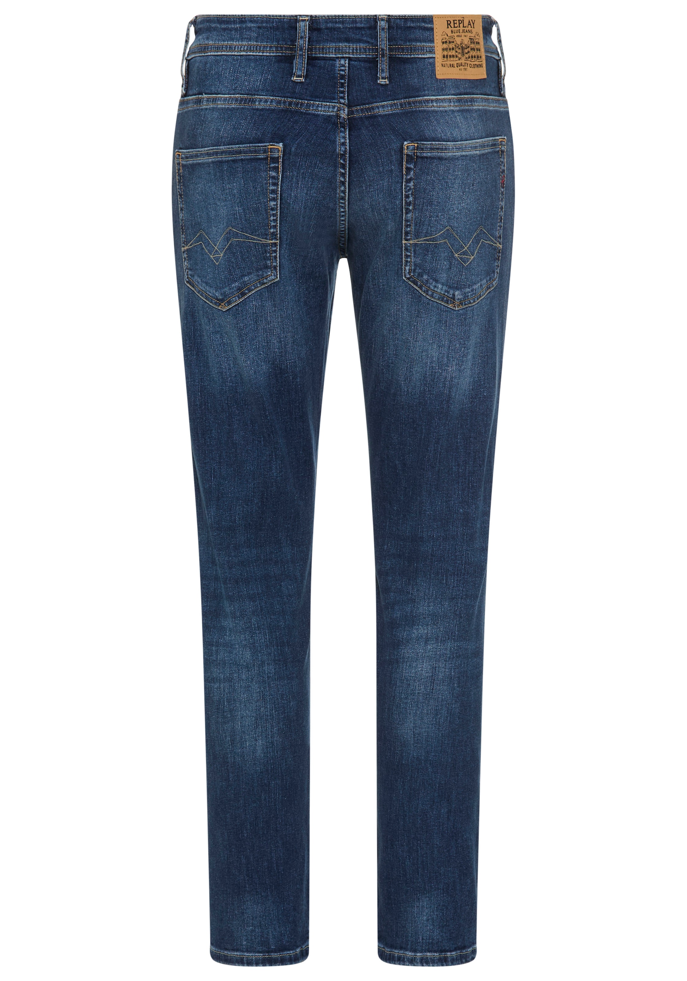 Replay Jeans droit »GROVER« en plusieurs lavages différents, avec stretch