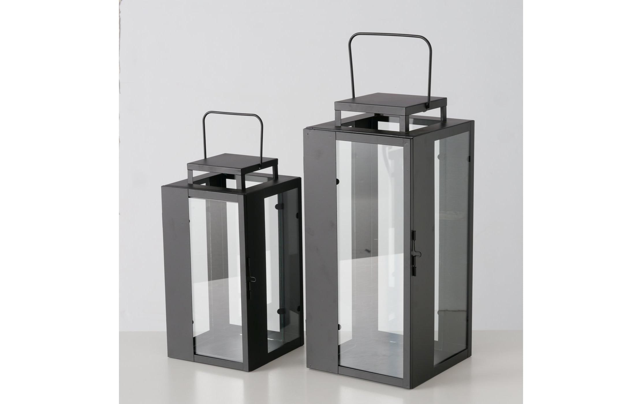 BOLTZE Kerzenlaterne »Ironedge 2-teilig«