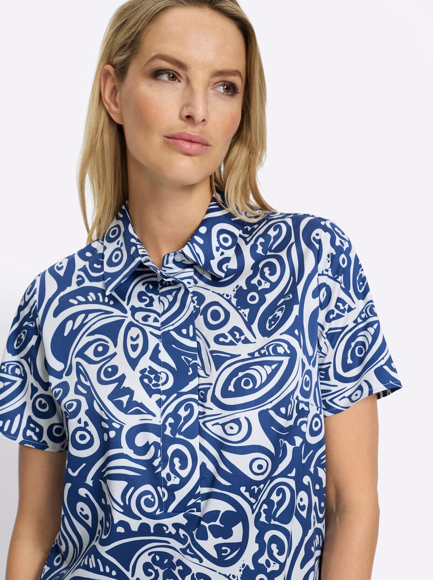 heine Sommerkleid »Druck-Kleid« Nahttasche