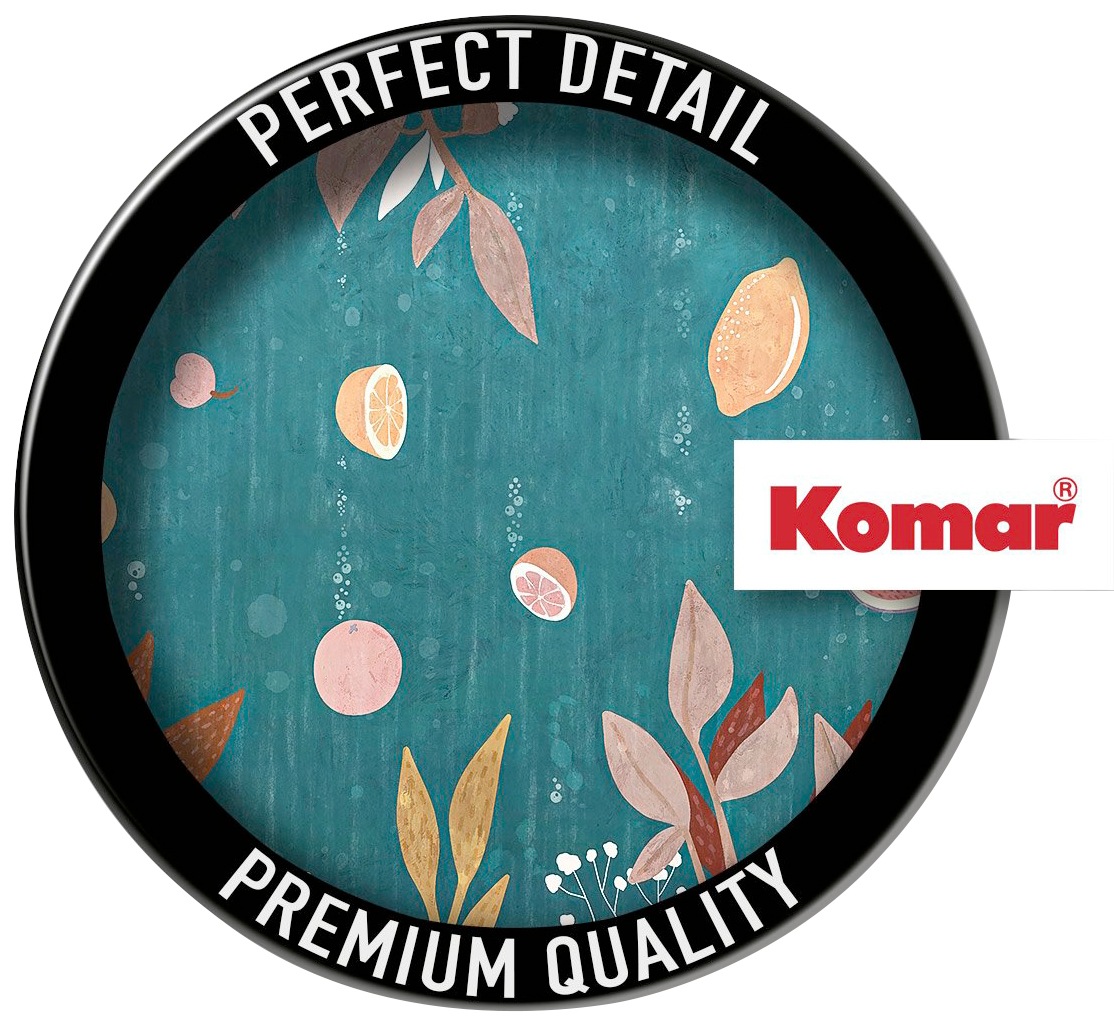 Komar Papier peint intissé »Digitaldruck Vlies -  Rêve de Fruits - Grösse 350 x 250 cm« imprimé Wohnzimmer, Schlafzimmer