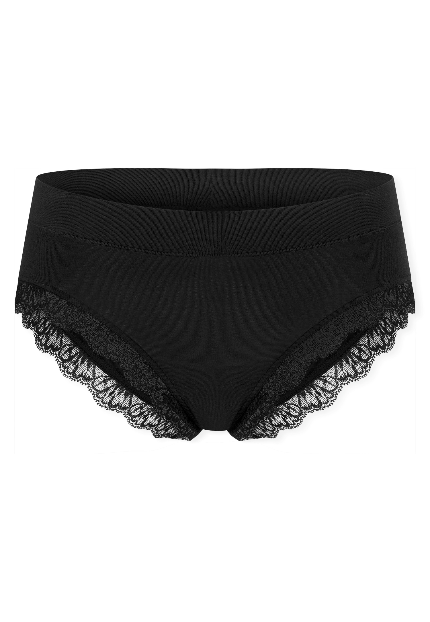 Schiesser Slip brésilien »Unique Cotton« feine Spitze an den Beinausschnittten