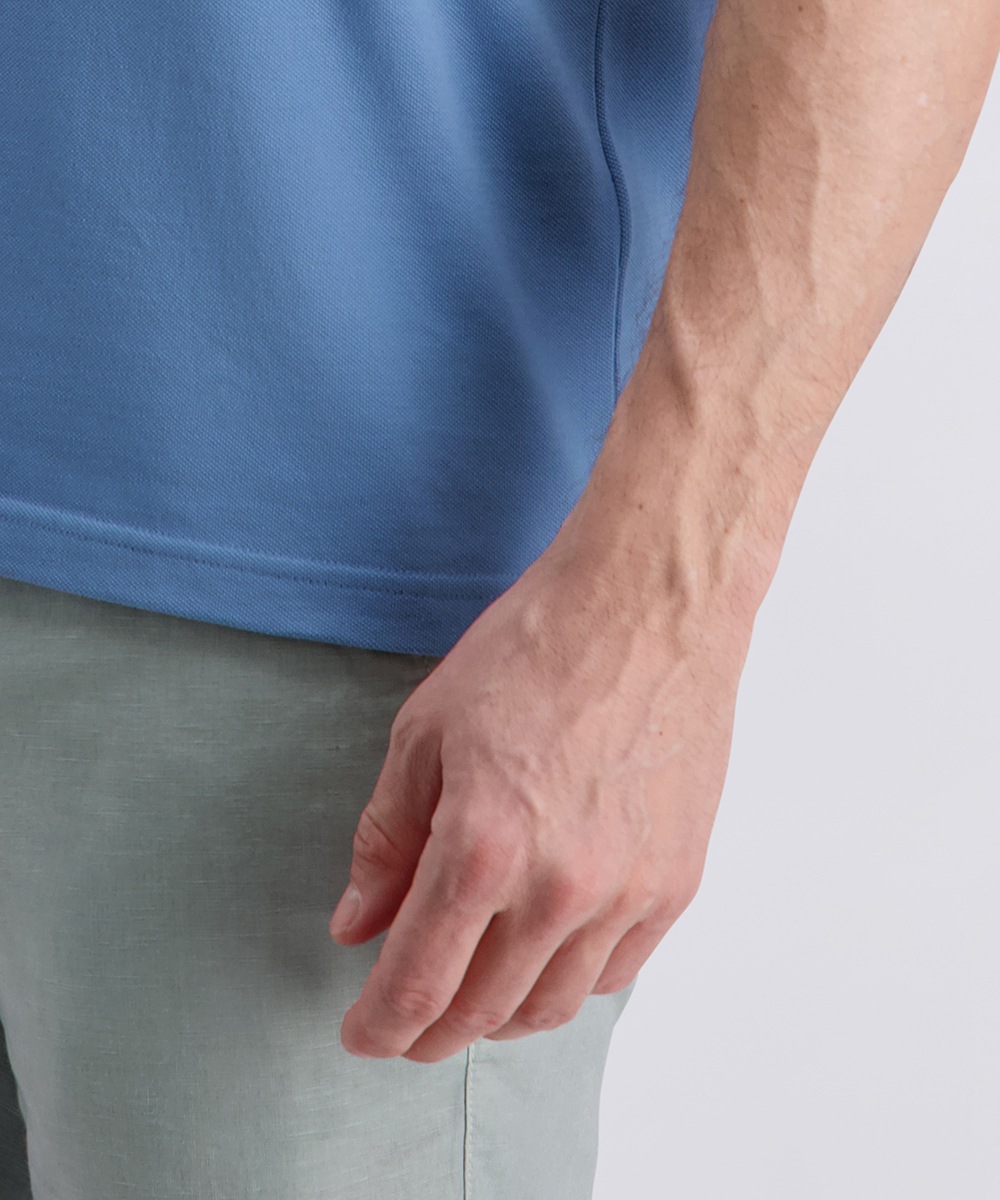 Pierre Cardin Poloshirt normale Passform, mit kurzem Arm, mit offenem Polokragen