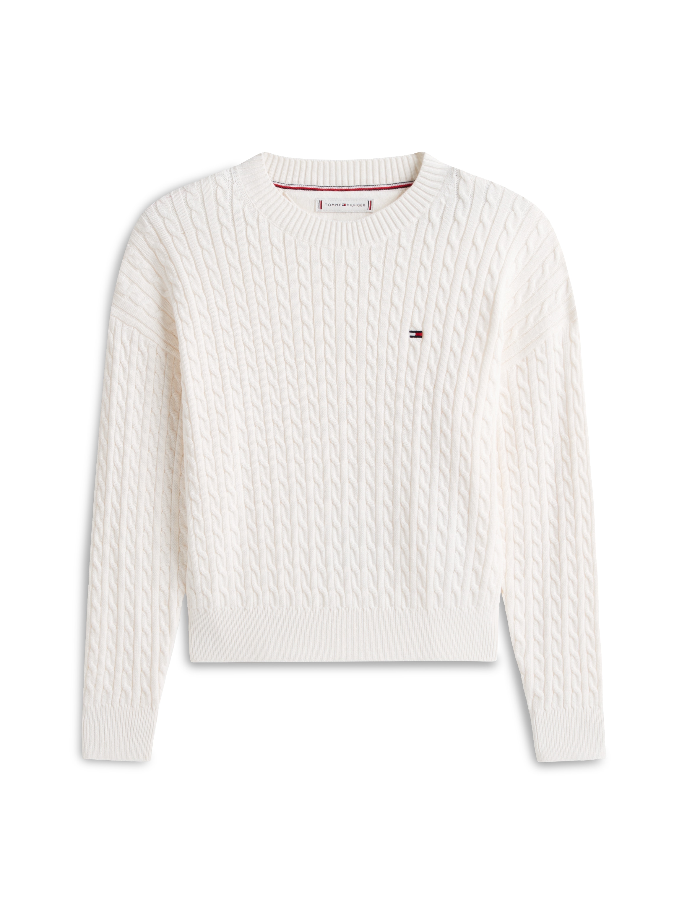Tommy Hilfiger Strickpullover »CABLE SWEATER« Kinder bis 16 Jahre