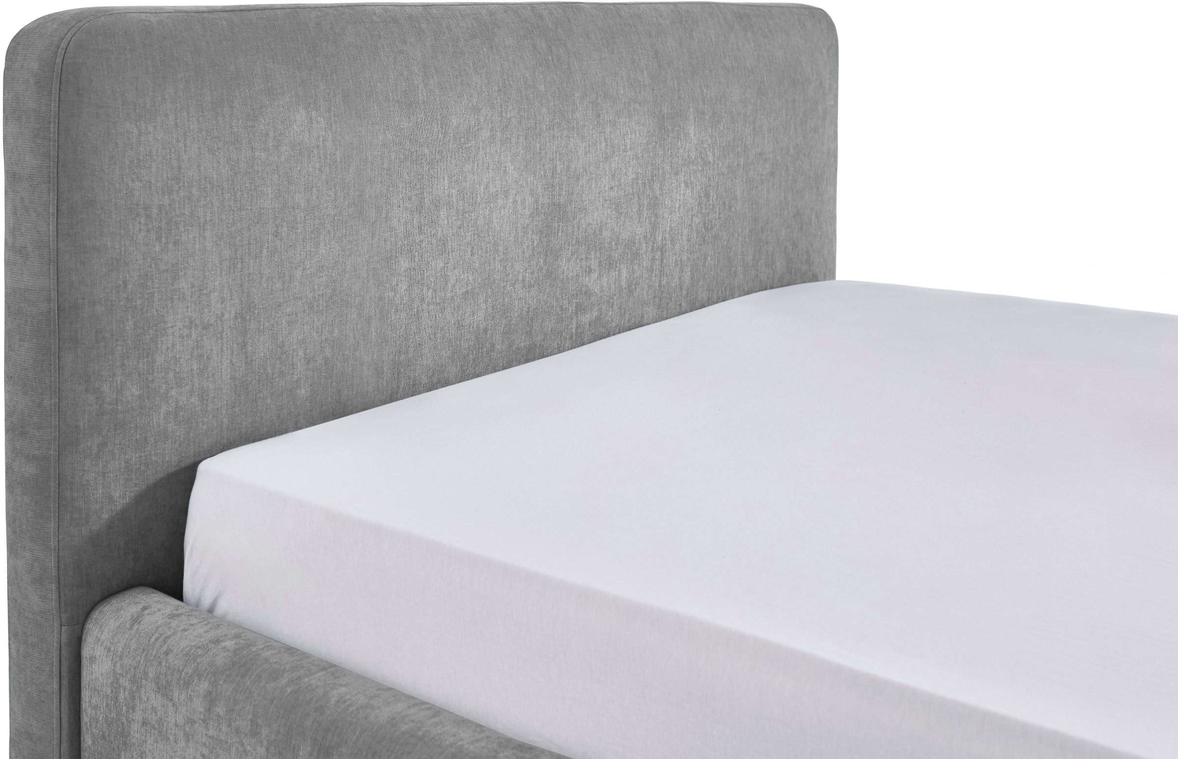 meise.möbel Lit rembourré »Polsterbett MATTIS, Bett wahlweise mit Bettkasten, Webstoff« Surfaces de couchage : 120x200cm, 140x200cm, 160x200cm & 180x200cm