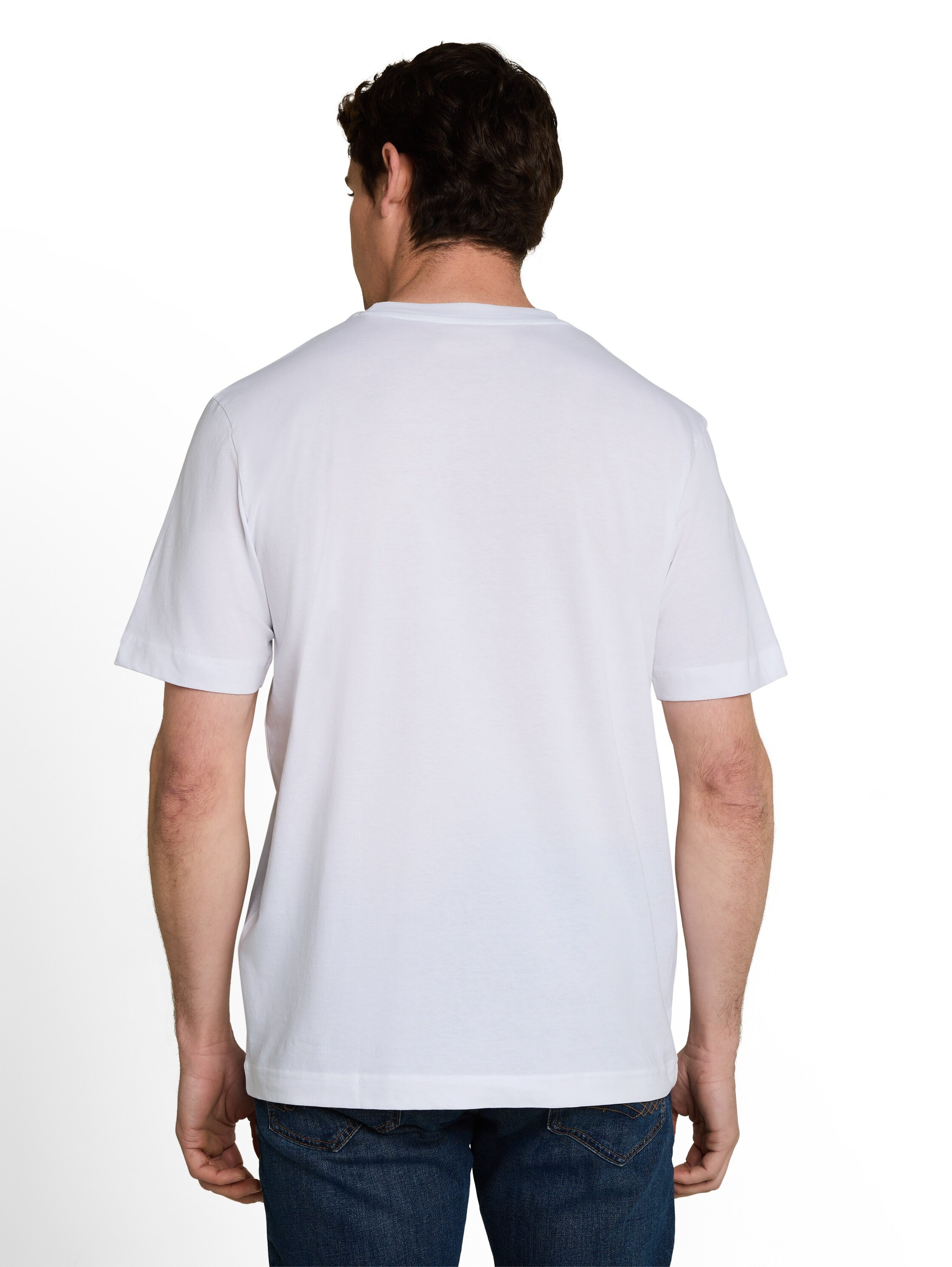 TOM TAILOR T-Shirt Packung, 2 mit Logo Print
