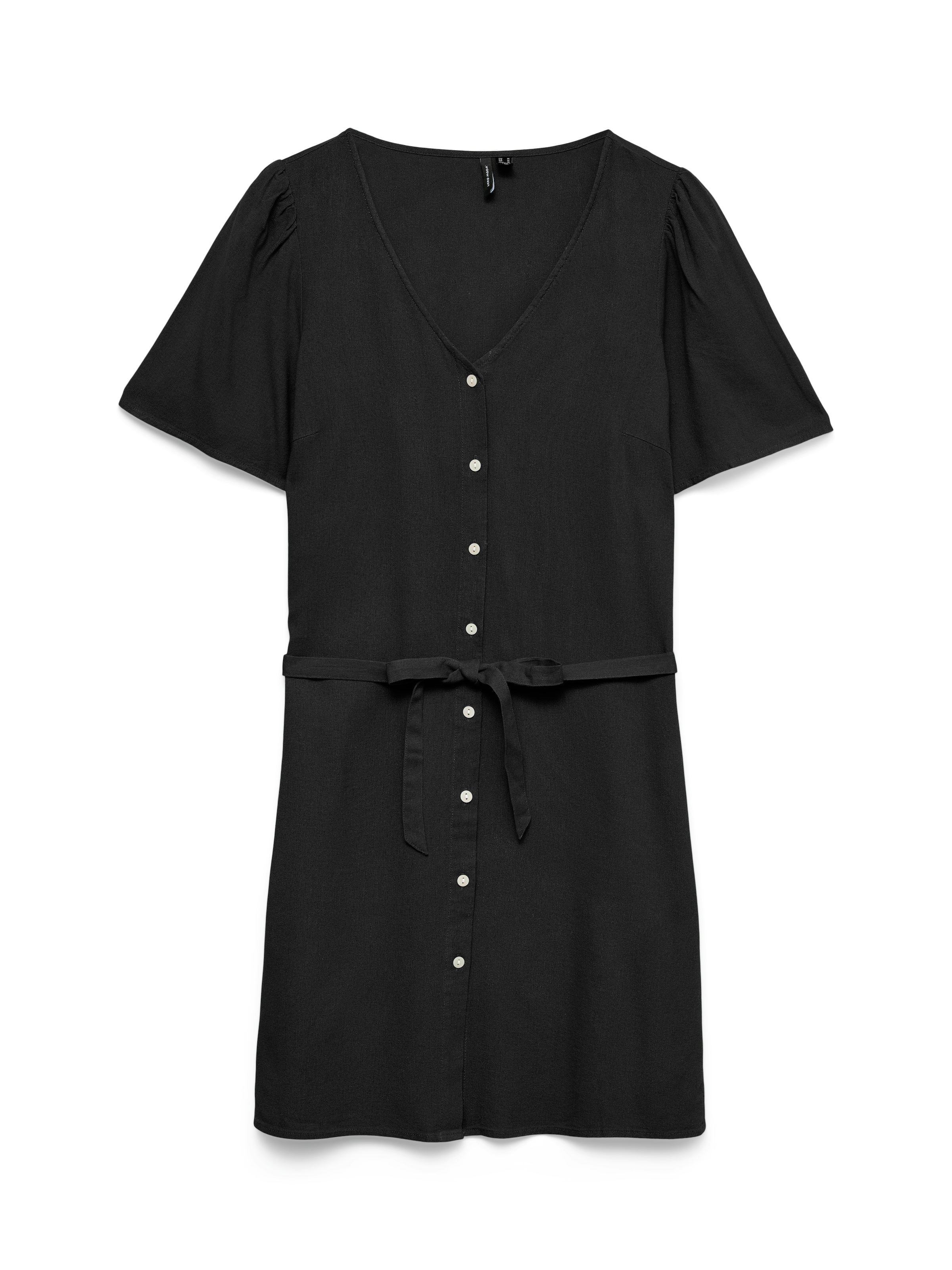 Vero Moda Robe chemisier »VMMYMILO 2/4 SHORT SHIRT DRESS WVN GA« mit Taillengürtel
