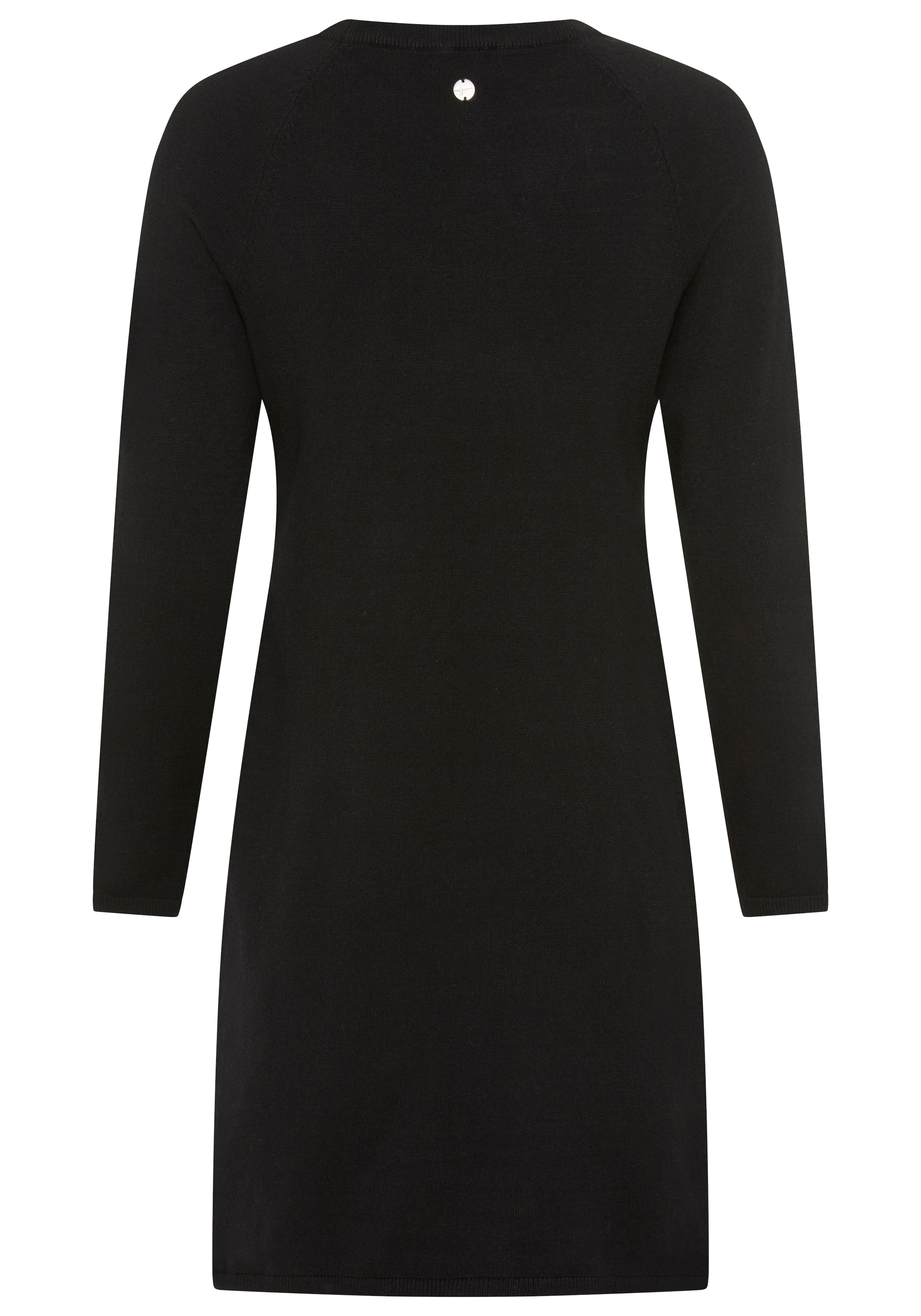 Tamaris Strickkleid lässiges Mini-Kleid aus Viskosemischung