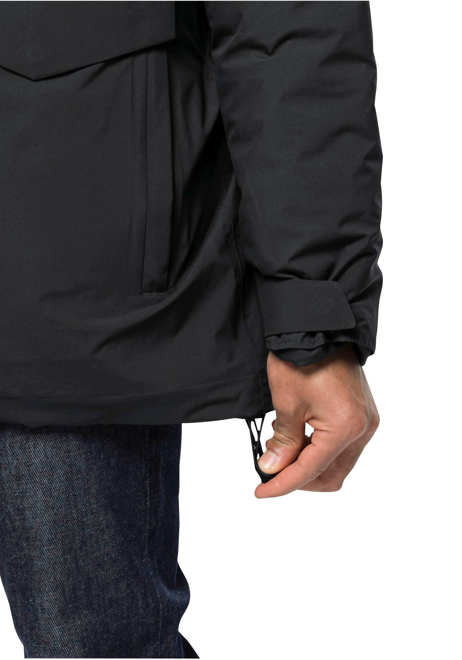 Jack Wolfskin Funktionsparka »KOENIGSBAU« mit Kapuze Wärmend, winddicht, Übergangsjacke