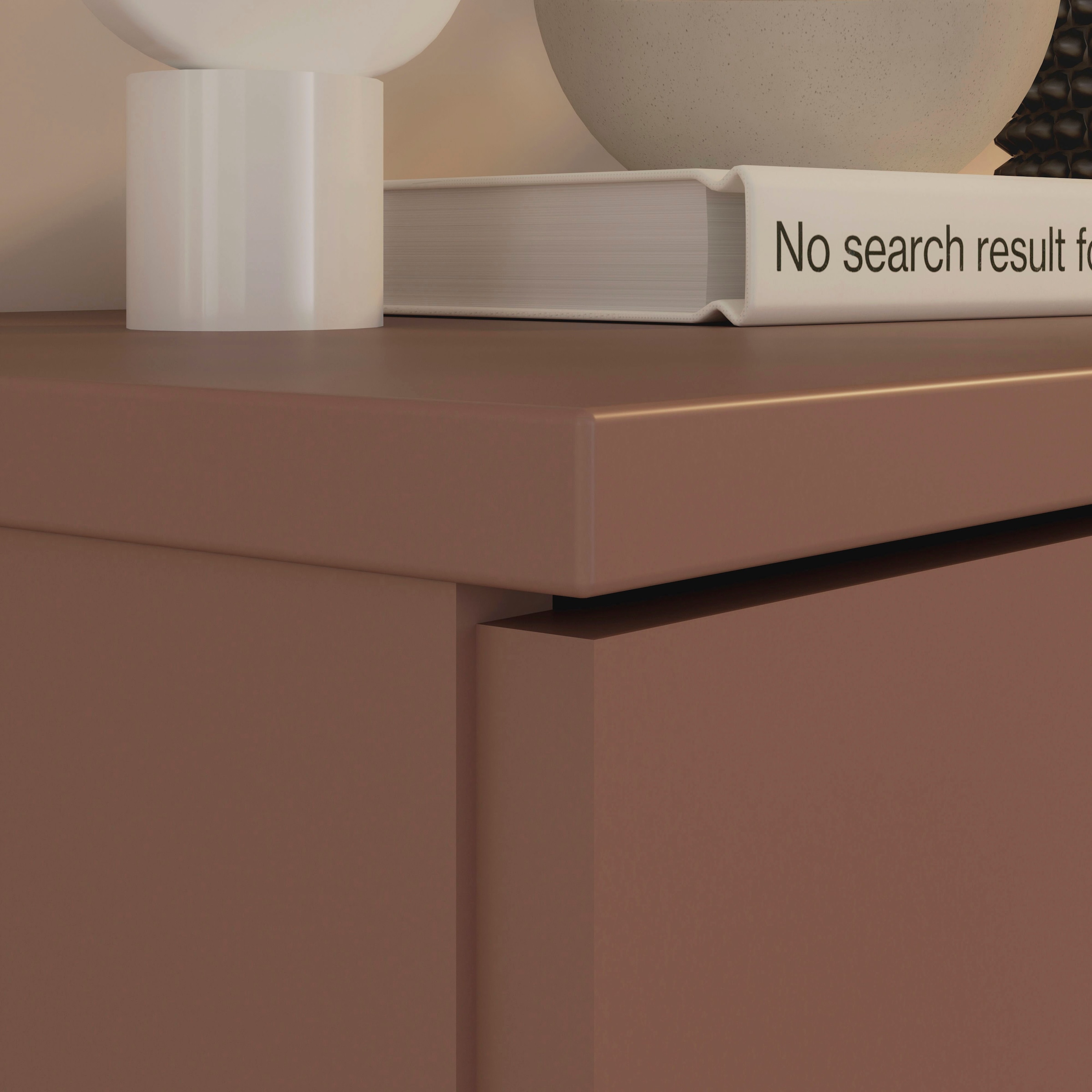 FORTE Buffet »Ganymede« Buffet, rangement, tiroir; poignées métal, 4 décors, largeur 119,8cm