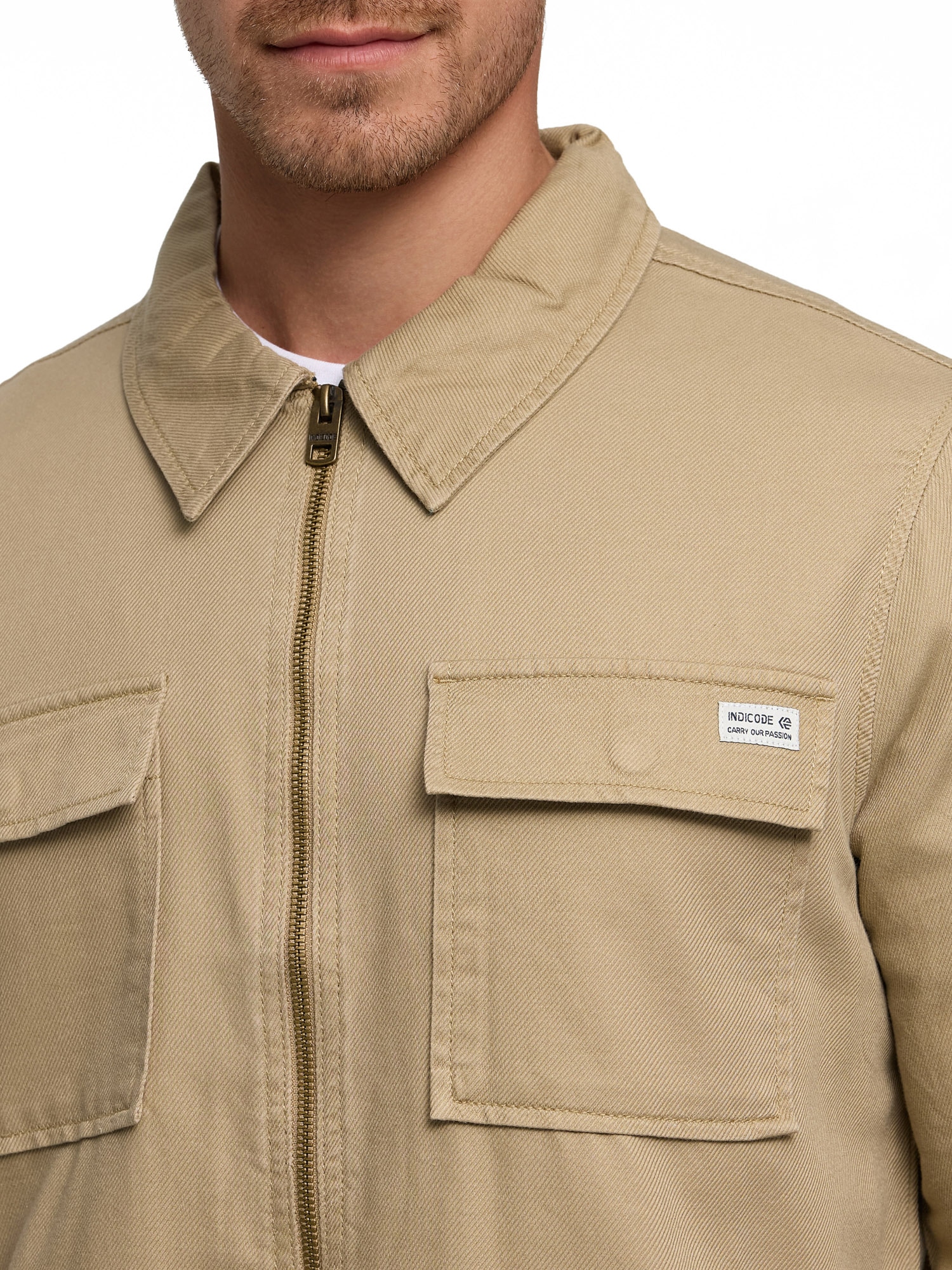 Indicode Langarmhemd »INMelaton Shirt«