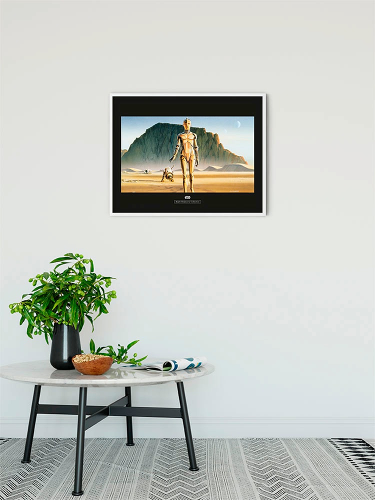 Komar Image »Star Wars Classic RMQ Droids« 1 cuis tlg. Wandbild zur Dekoration im Kinderzimmer - ohne Rahmen