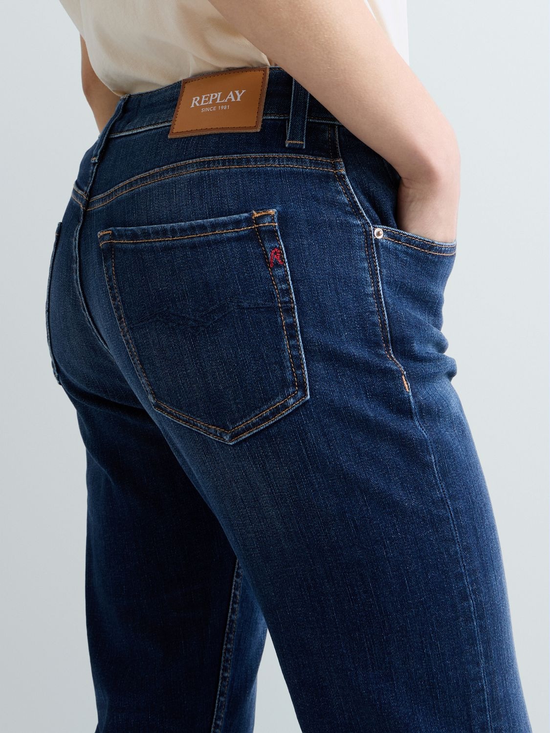 Replay Slim-fit-Jeans »MARTY« mit leichter Waschung