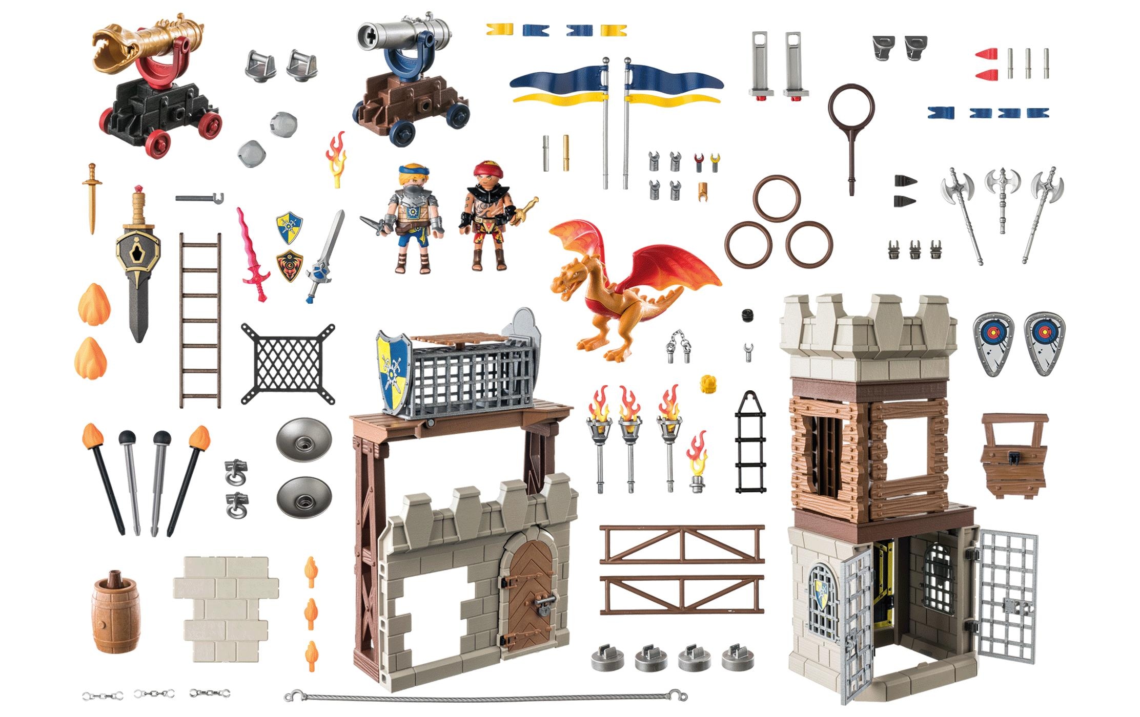 Playmobil® Spielbausteine »Novelmore vs. Burnham Raiders – Turnierarena 71298«