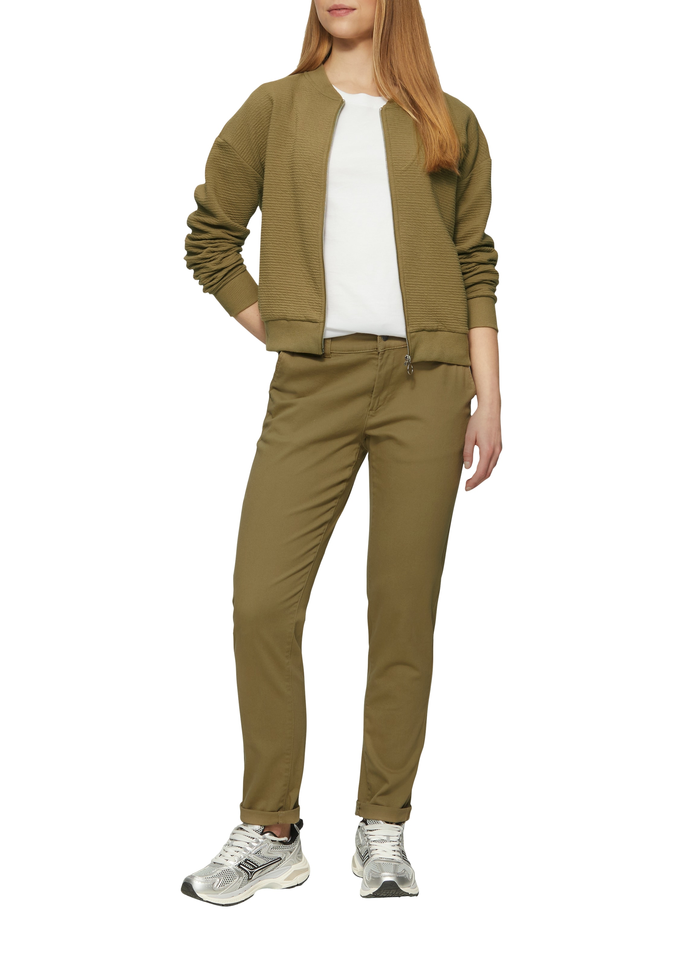 QS Chinos  aus Baumwollstretch