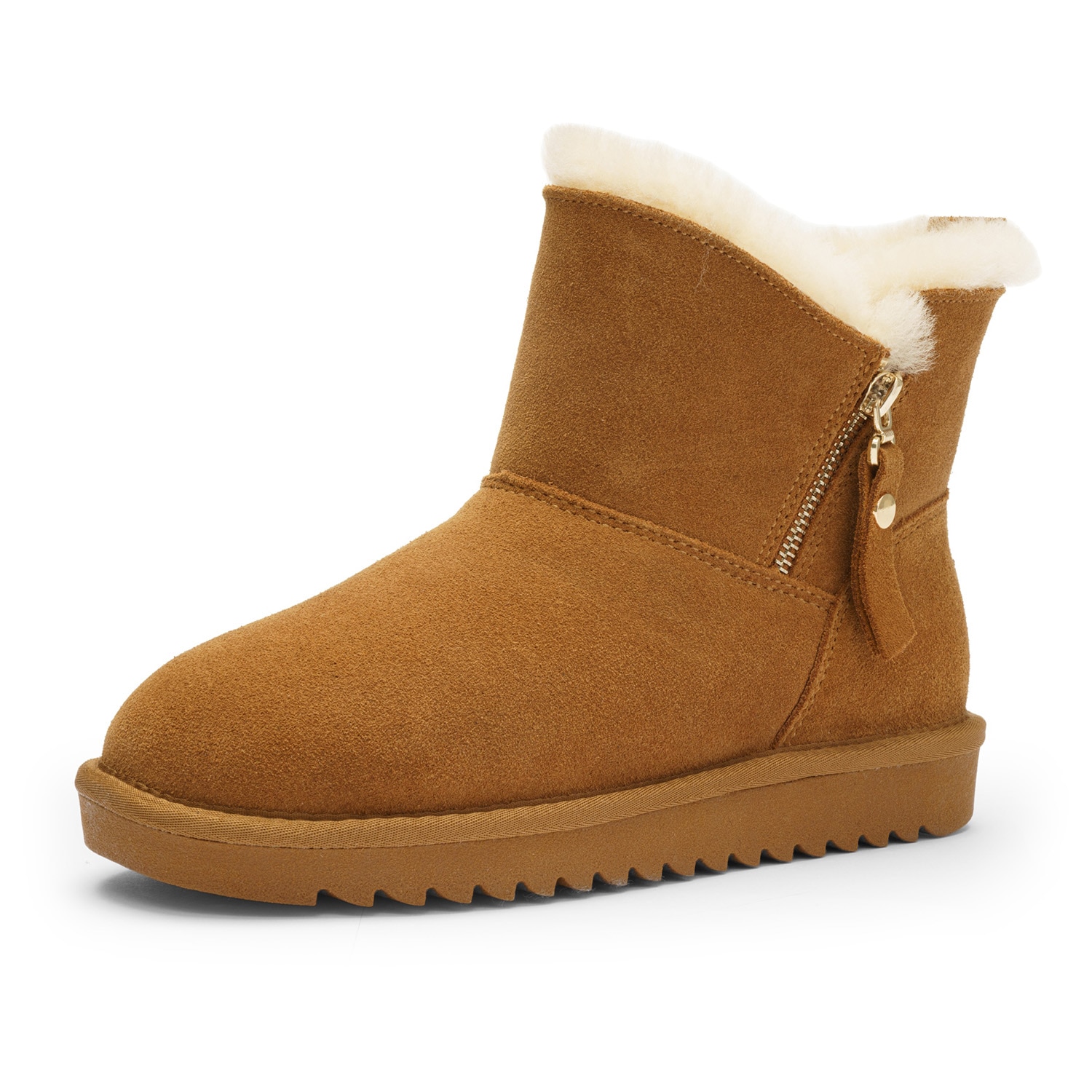 Ara Bottes d'hiver »ALASKA Short Zip«  Bottes en véritable peau d'agneau, largeur G (large)