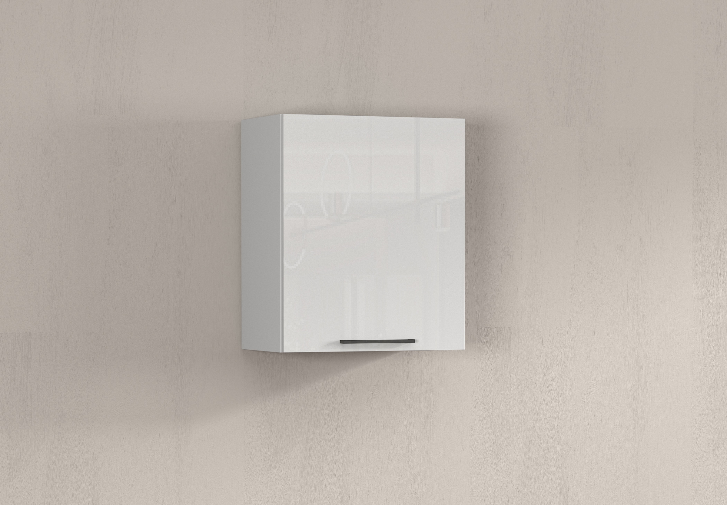 KOCHSTATION Armoire suspendue »Luna, Oberschrank,  Küchenhängeschrank, Made in Italy« B/T/H: 60×35×71 cm, zusätzlicher Stauraum über der Arbeitsfläche