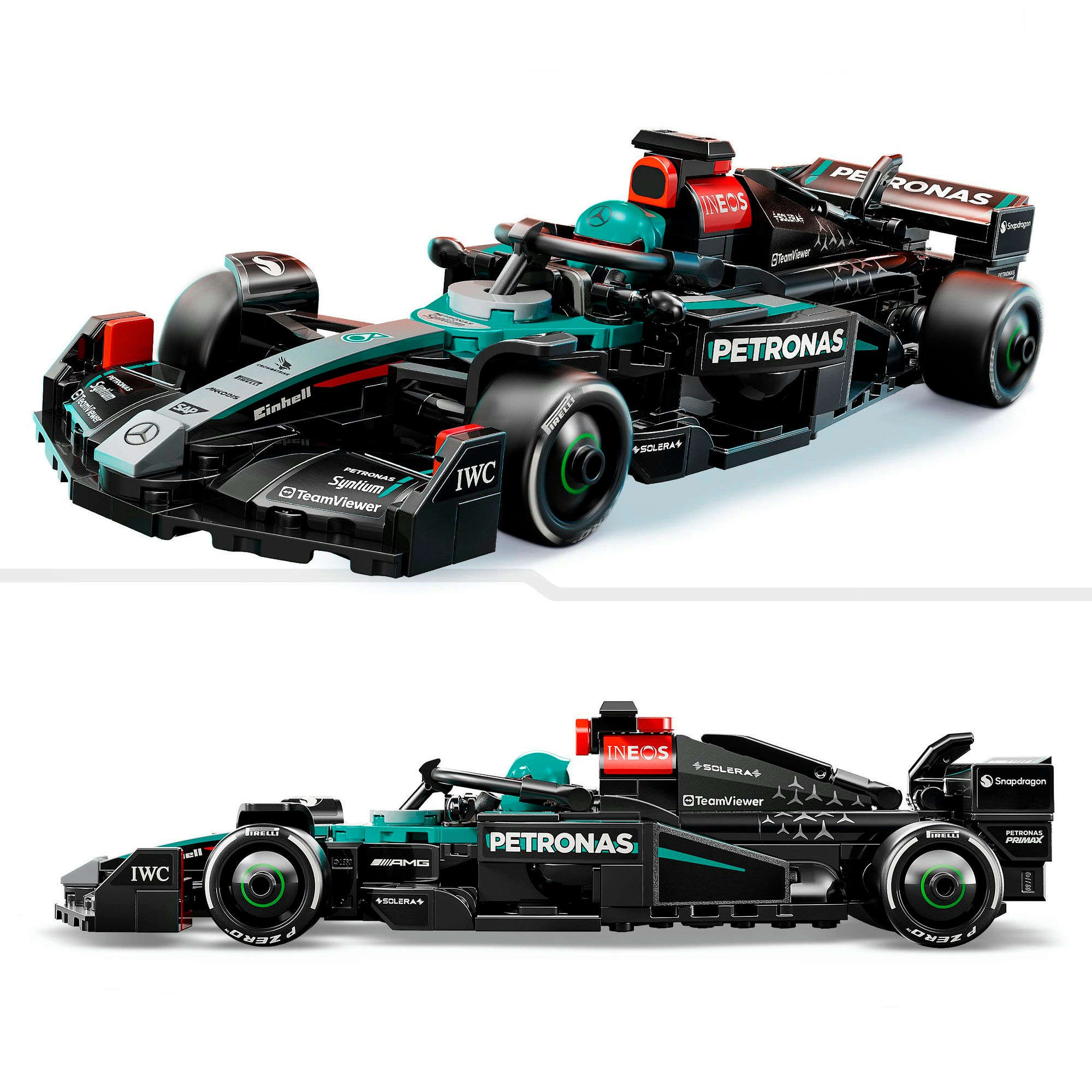 LEGO® Konstruktionsspielsteine »Mercedes-AMG F1® W15 Rennauto (77244), LEGO® Speed Champions« Made in Europe