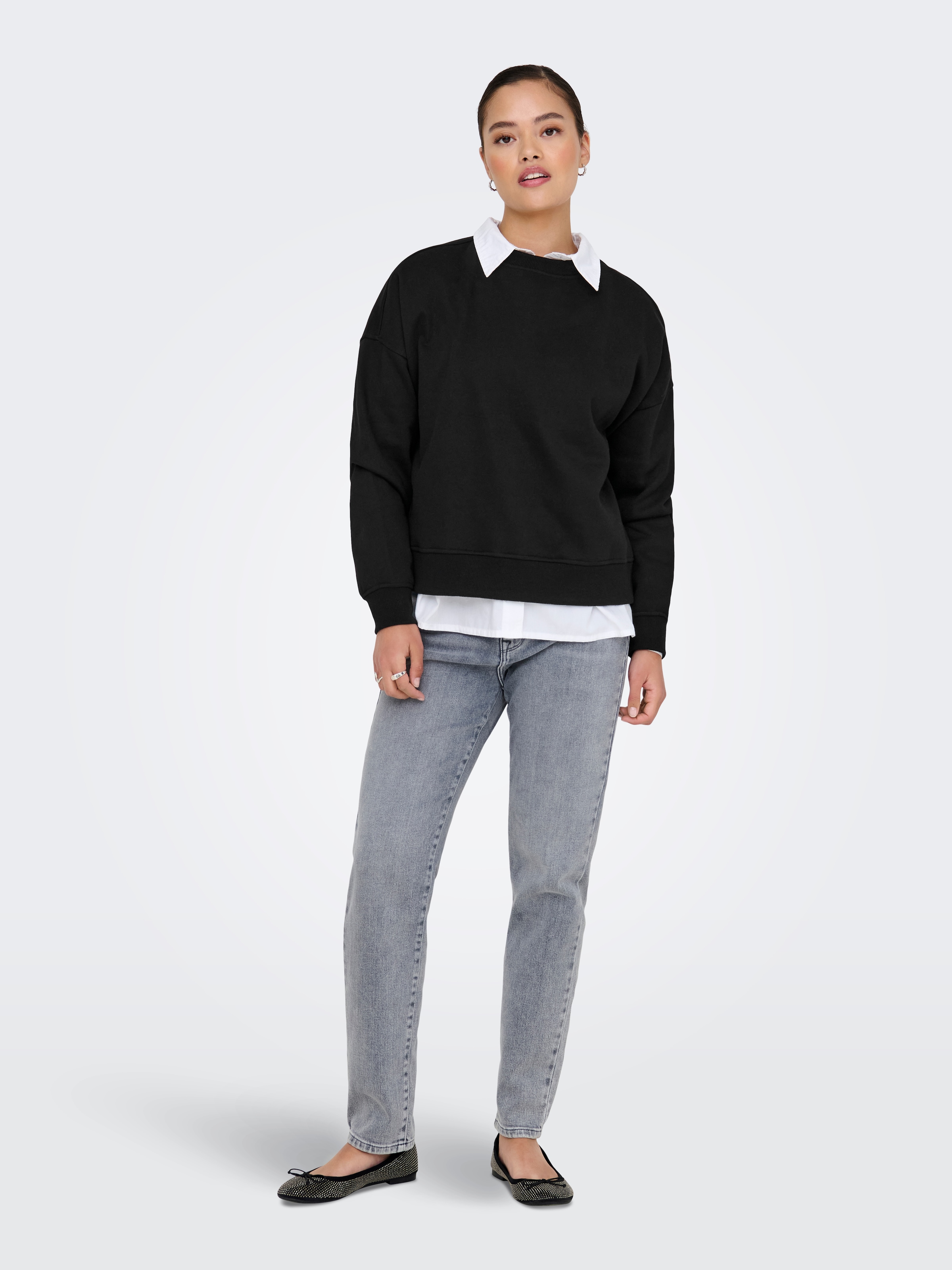 ONLY Sweatshirt »ONLDAZE L/S CREW NECK SWT NOOS«
