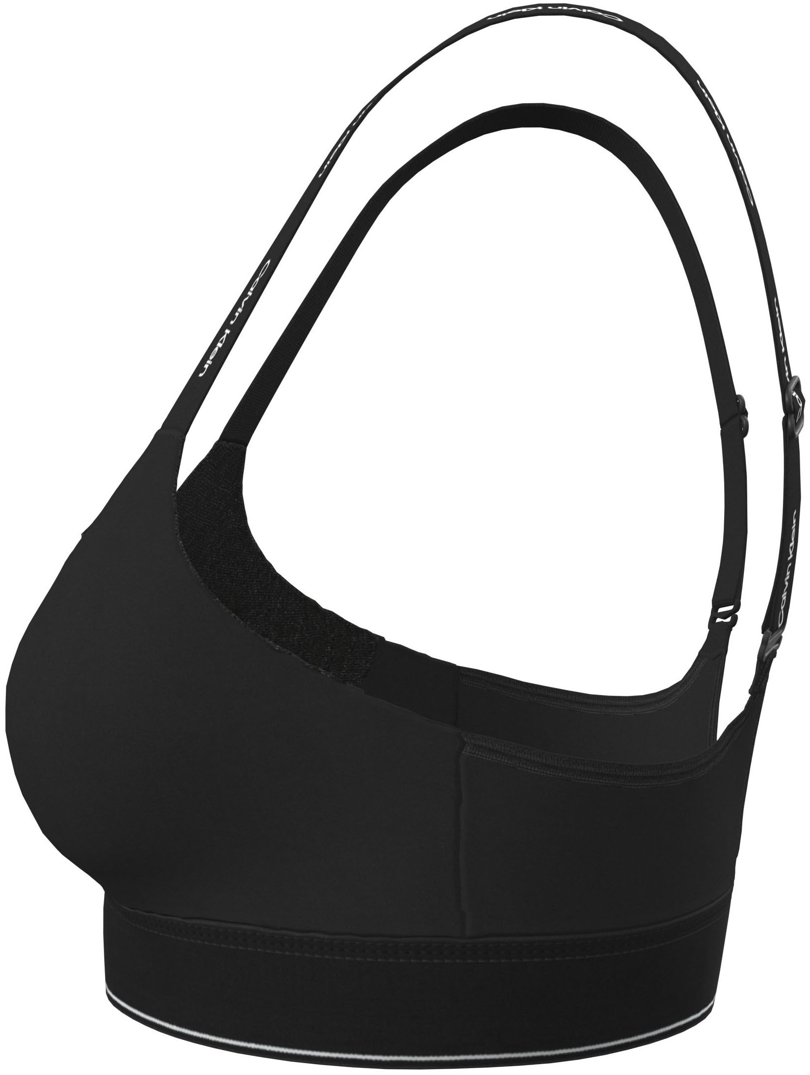 Calvin Klein Underwear Brassière »LIGHTLY LINED BRALETTE« Körpernahe Passform mit elastischem Bund