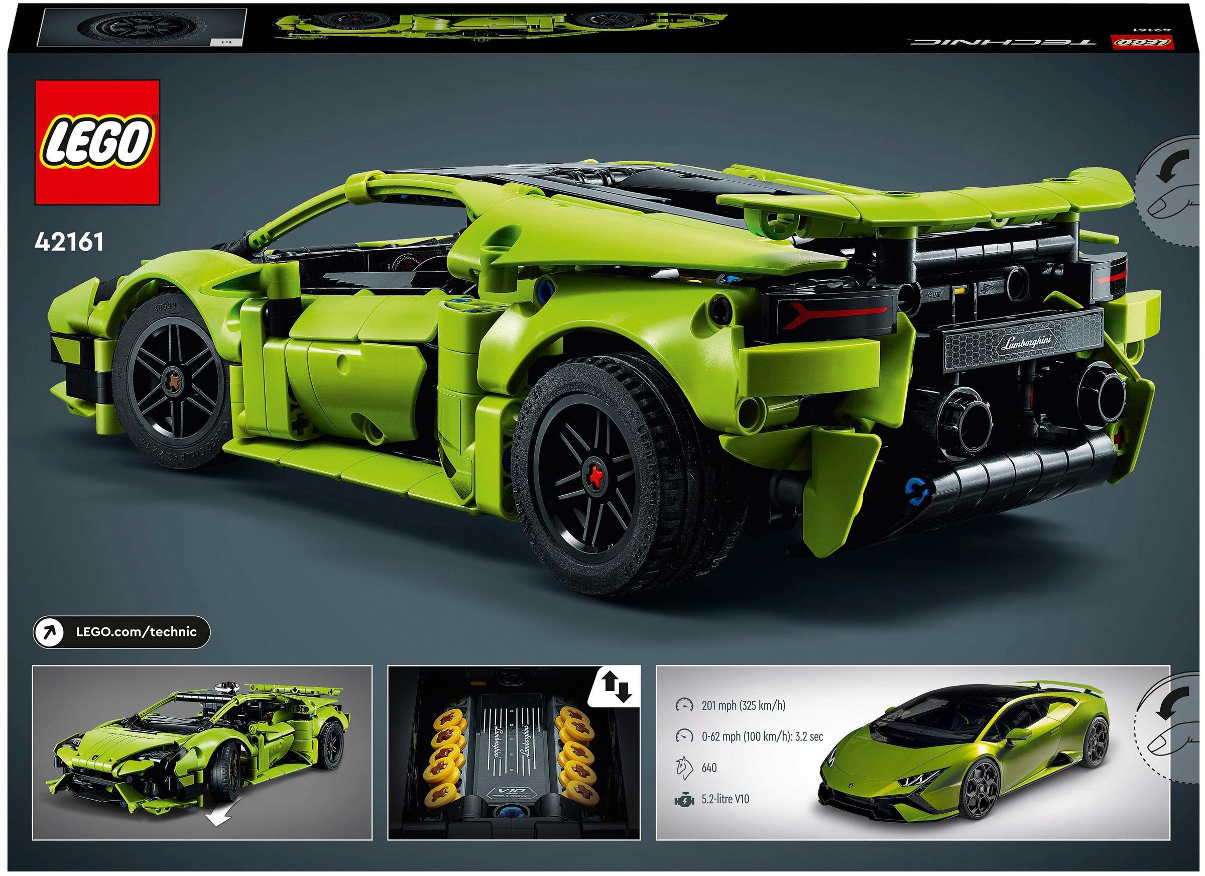 LEGO® Konstruktionsspielsteine »Lamborghini Huracán Tecnica (42161), LEGO® Technic« Made in Europe