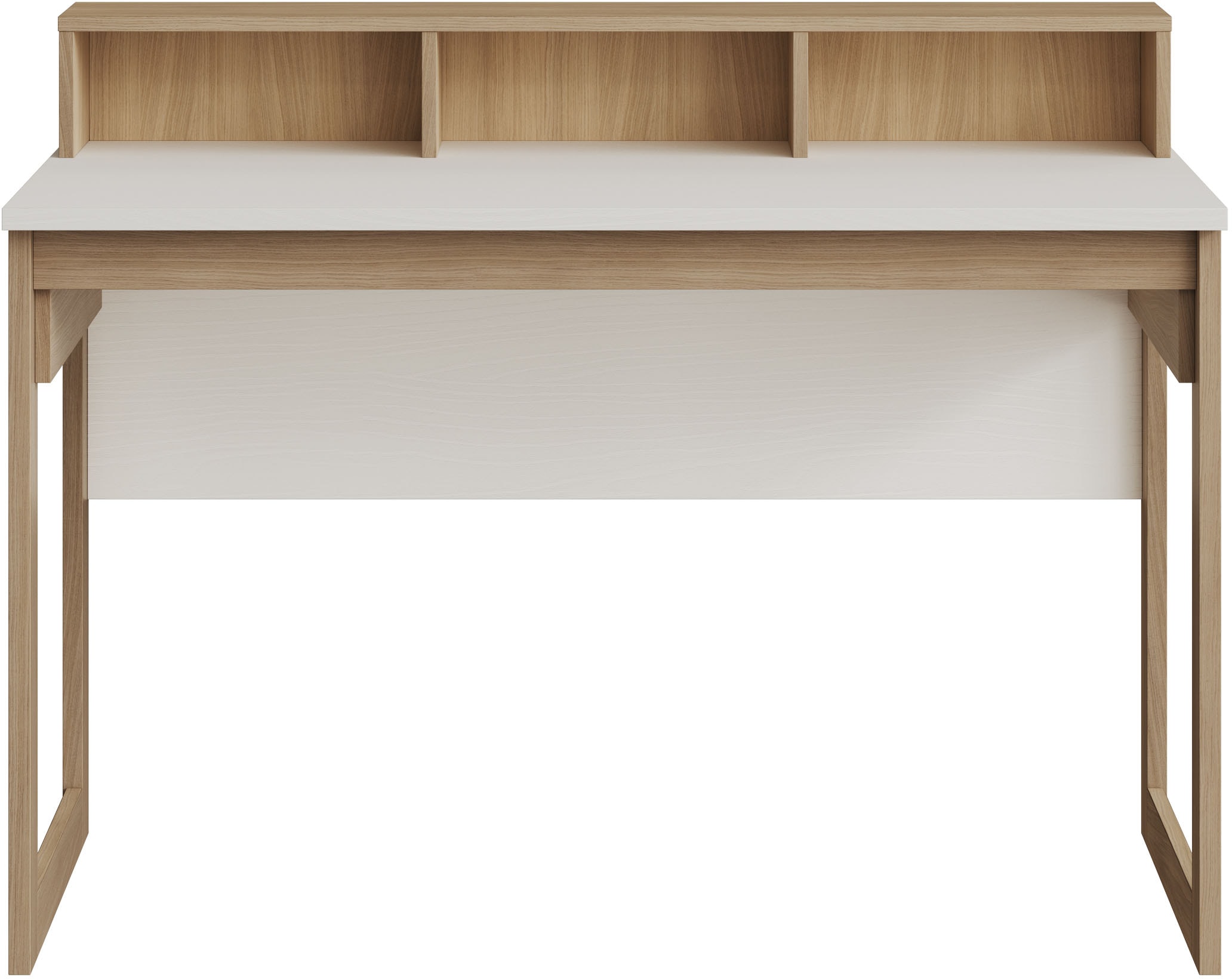 Home affaire Bureau »Stranda, Arbeitstisch im Skandi Style, Bürotisch in zwei Farben« moderner Computertisch, wohnliches Home Office