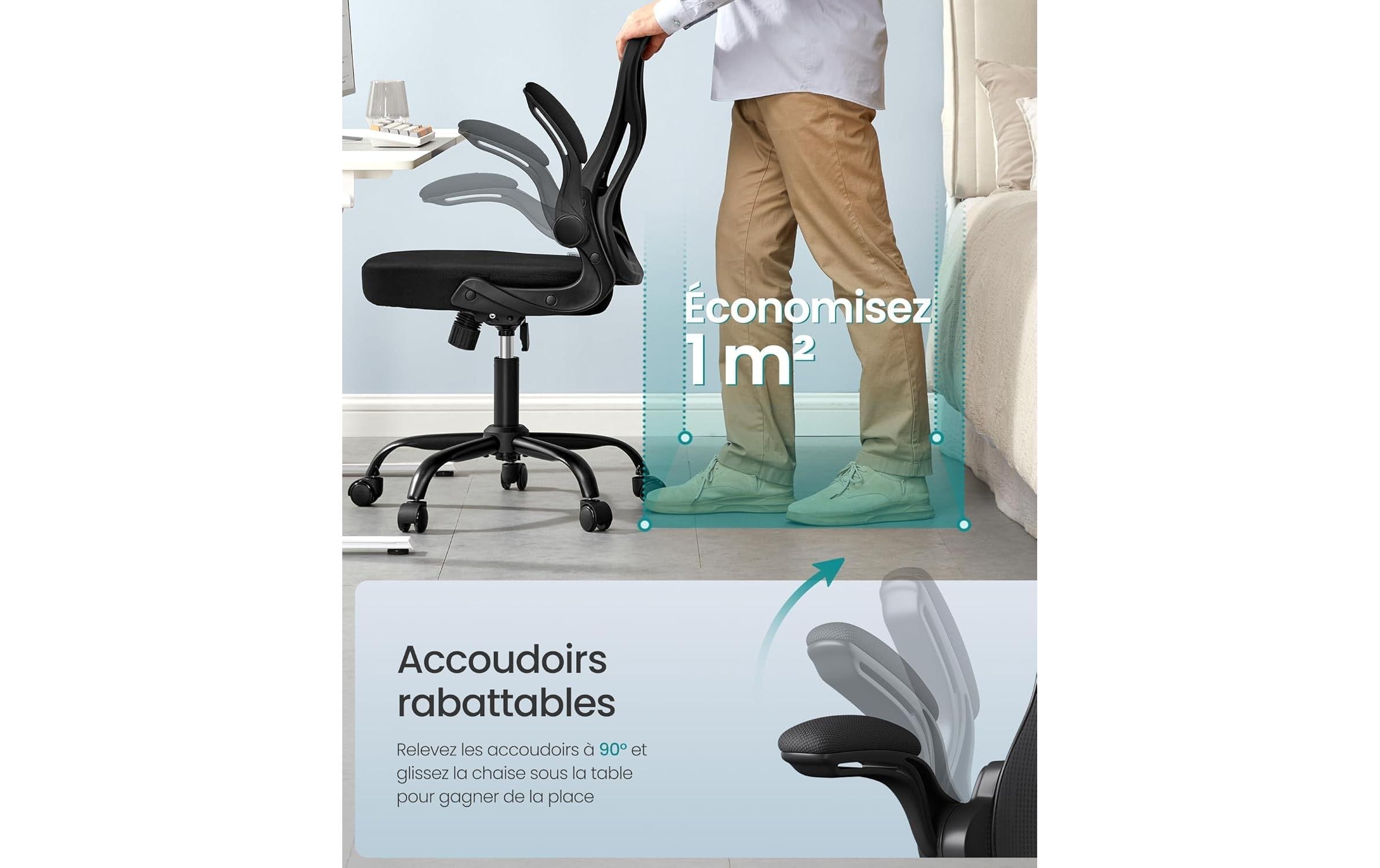 SONGMICS Chaise pivotante »mit Armlehnen« ()