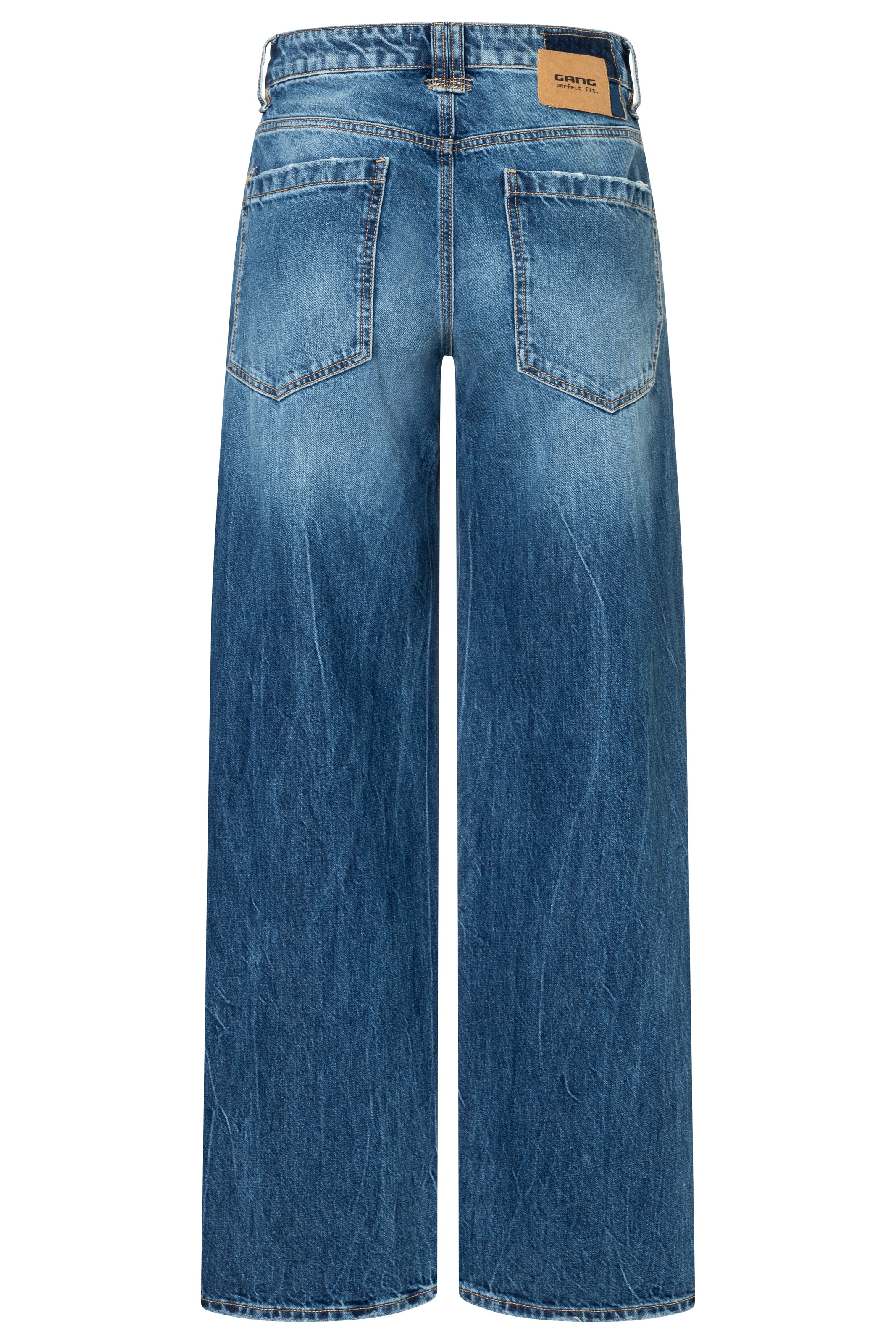 GANG Jeans à 5 poches »94CORA« En coupe baggy avec taille basse